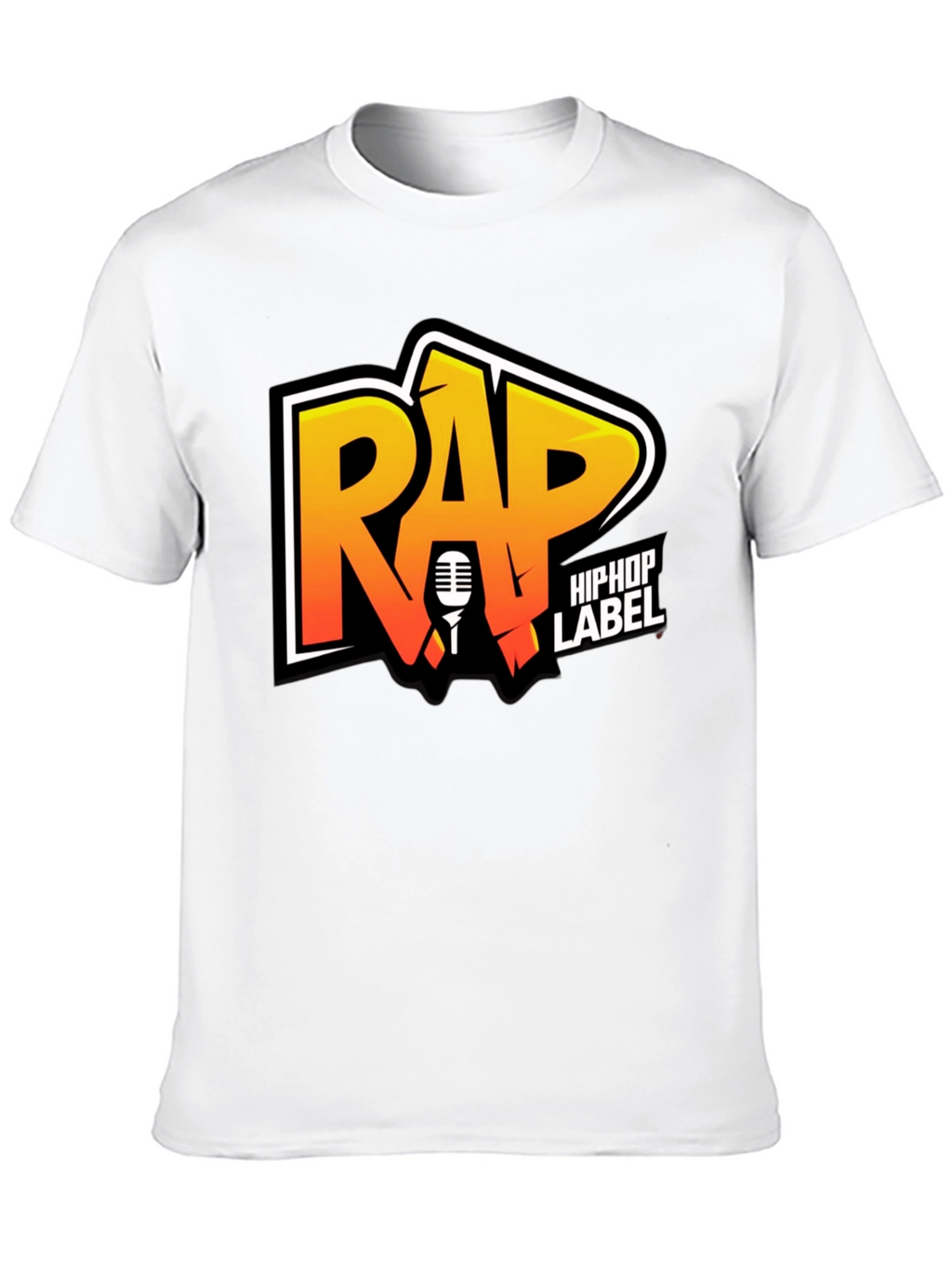RAP HipHop Label Graphic Tee