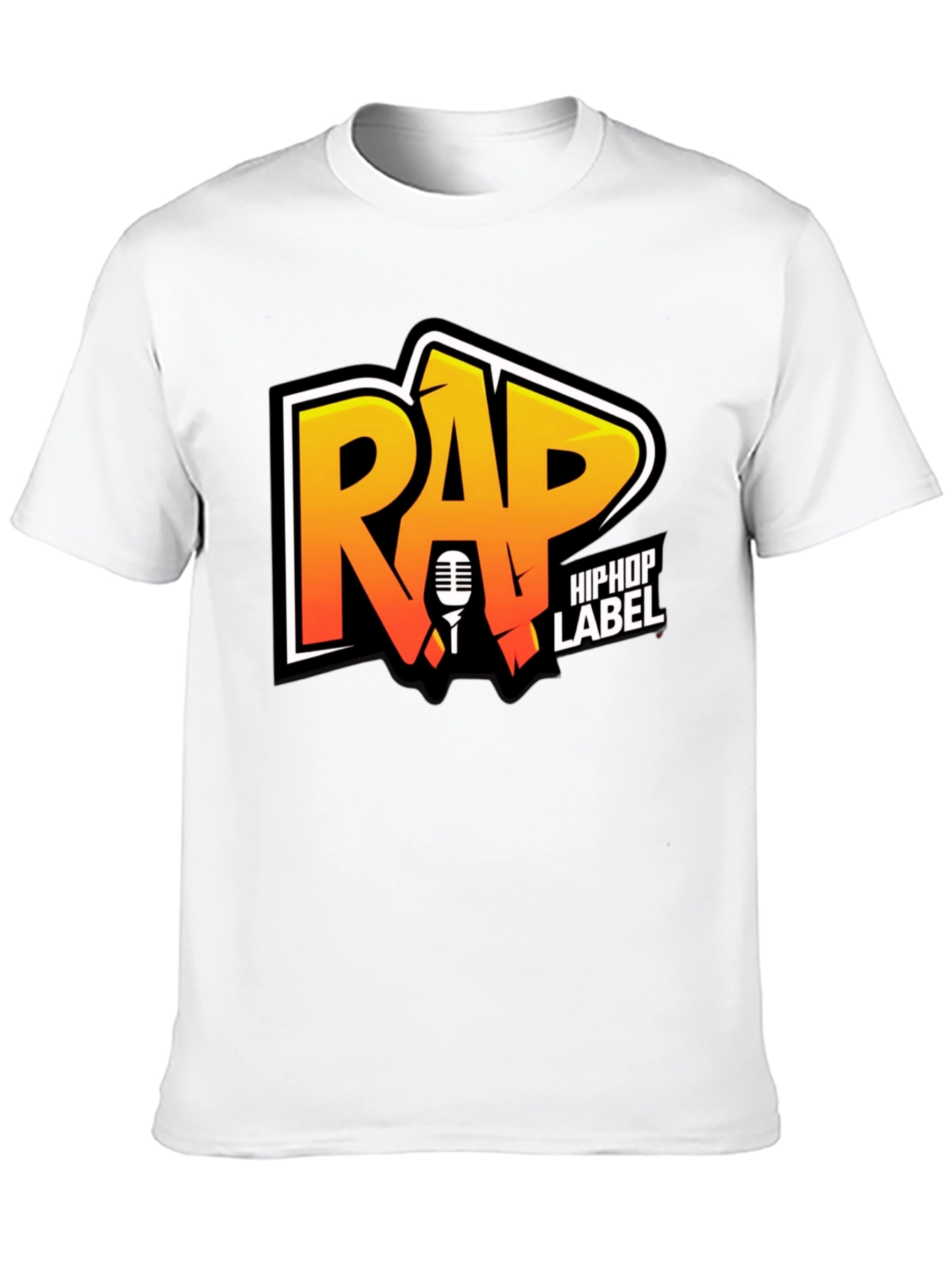 RAP HipHop Label Graphic Tee