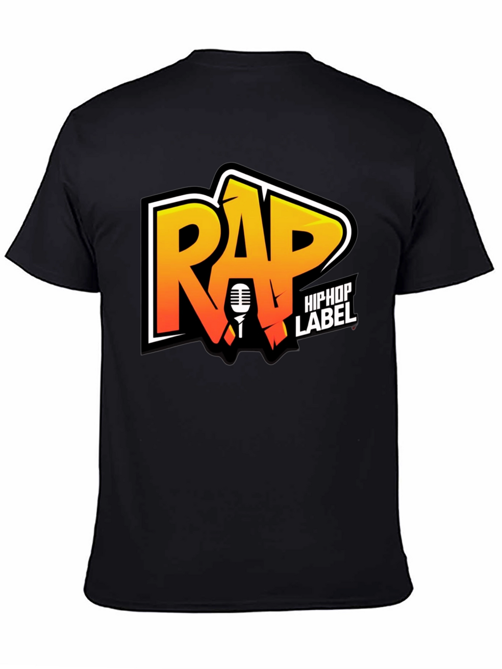 RAP HipHop Label Graphic Tee