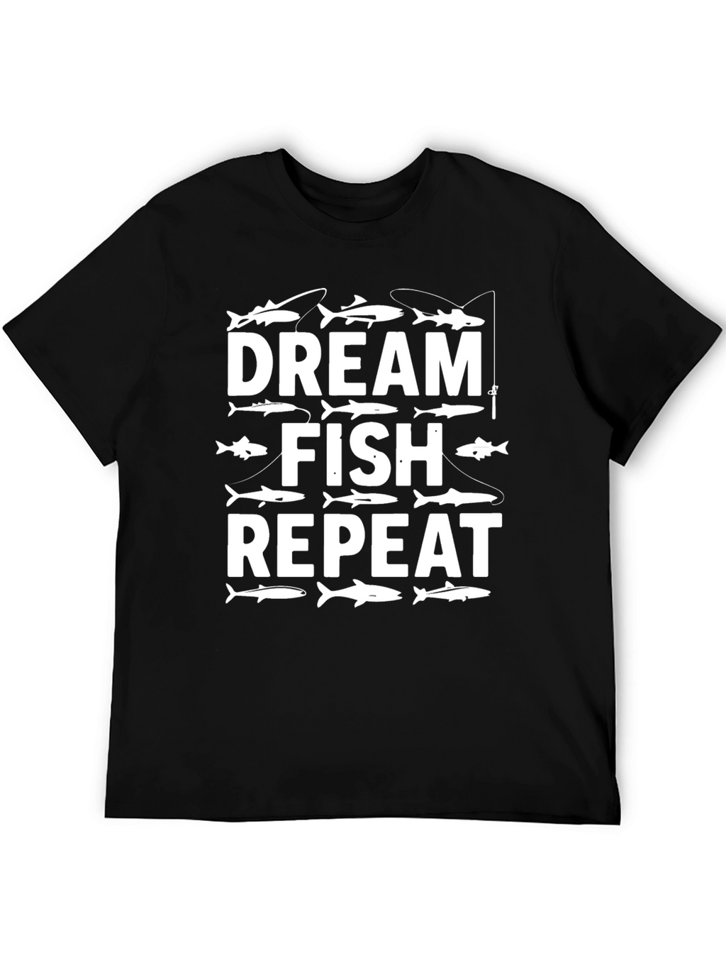 Dream Fish Repeat Graphic Tee