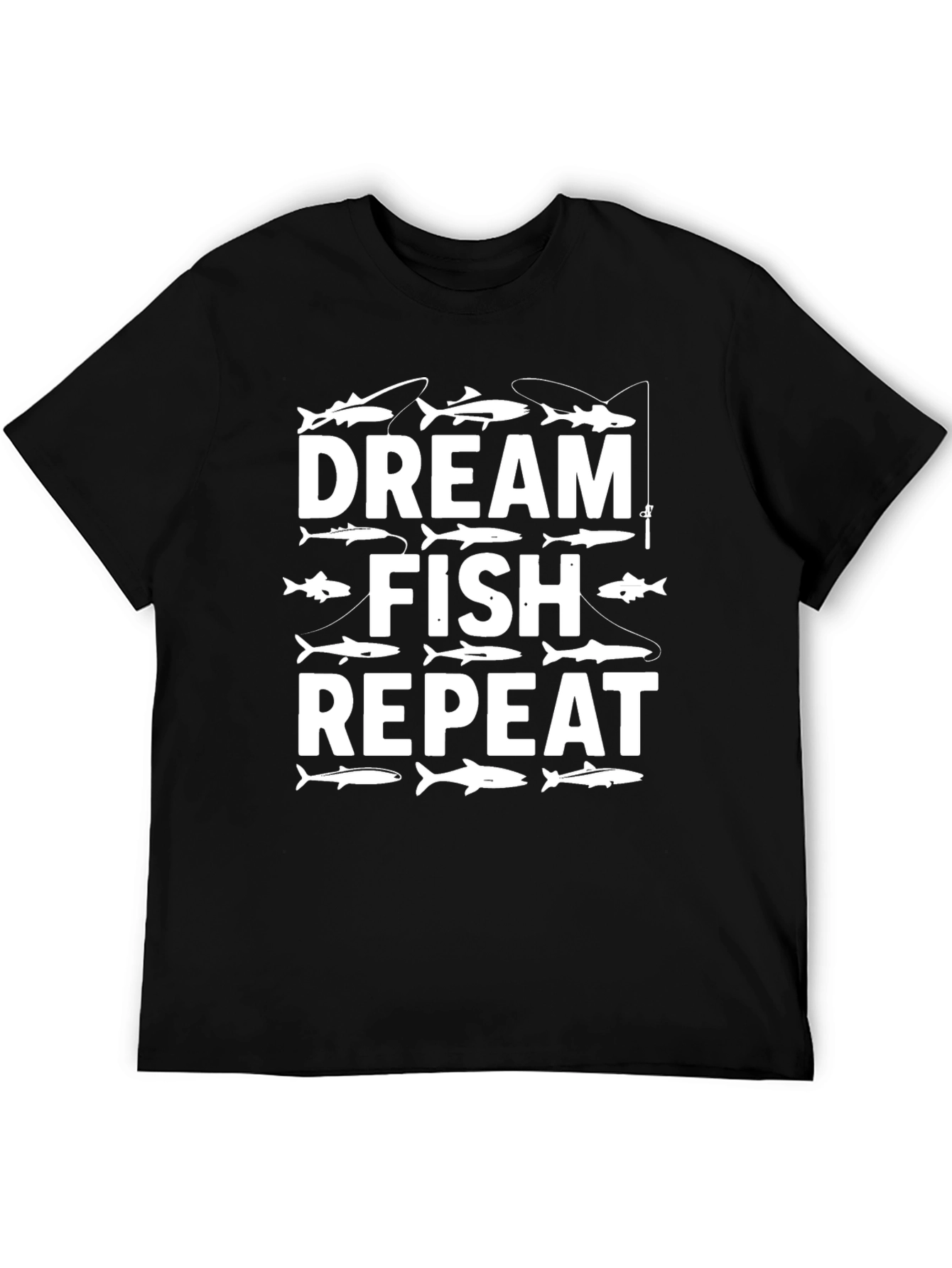 Dream Fish Repeat Graphic Tee