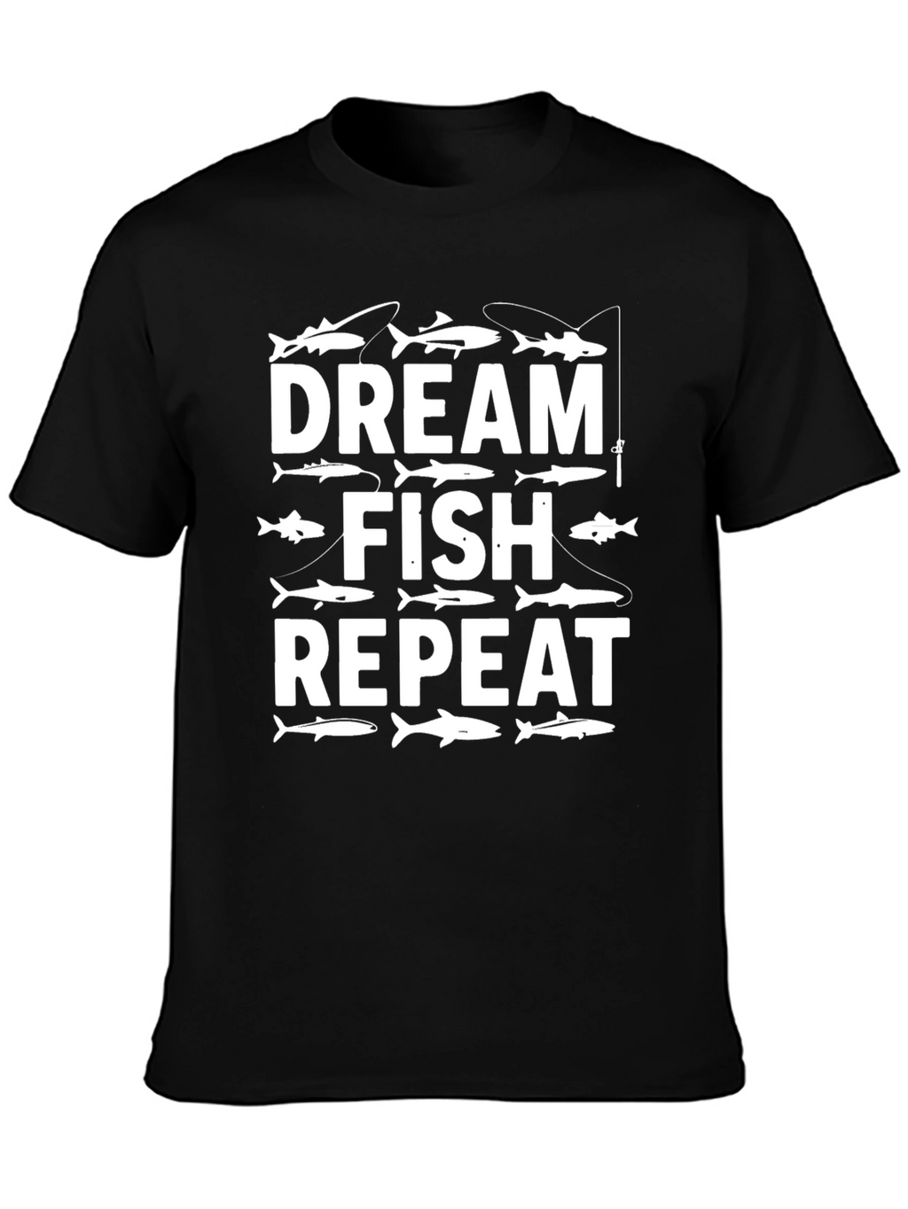 Dream Fish Repeat Graphic Tee