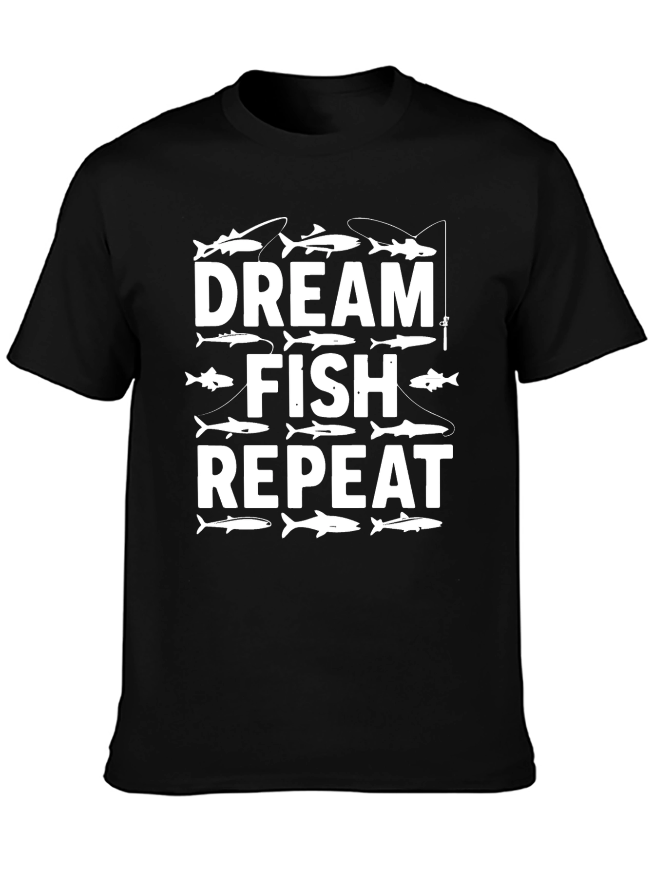 Dream Fish Repeat Graphic Tee