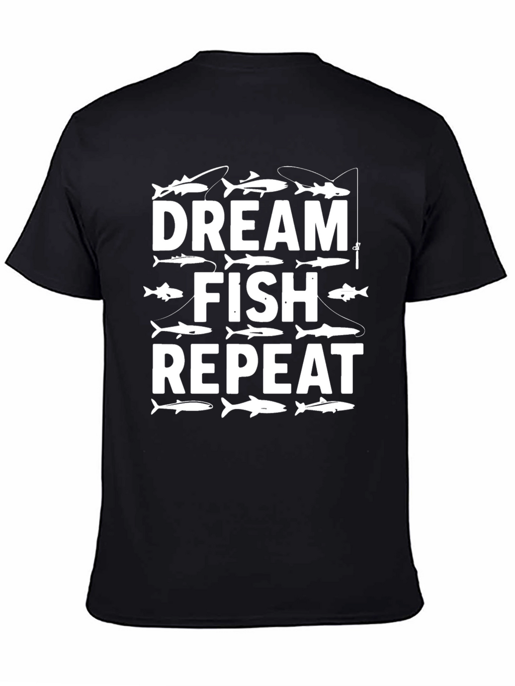 Dream Fish Repeat Graphic Tee