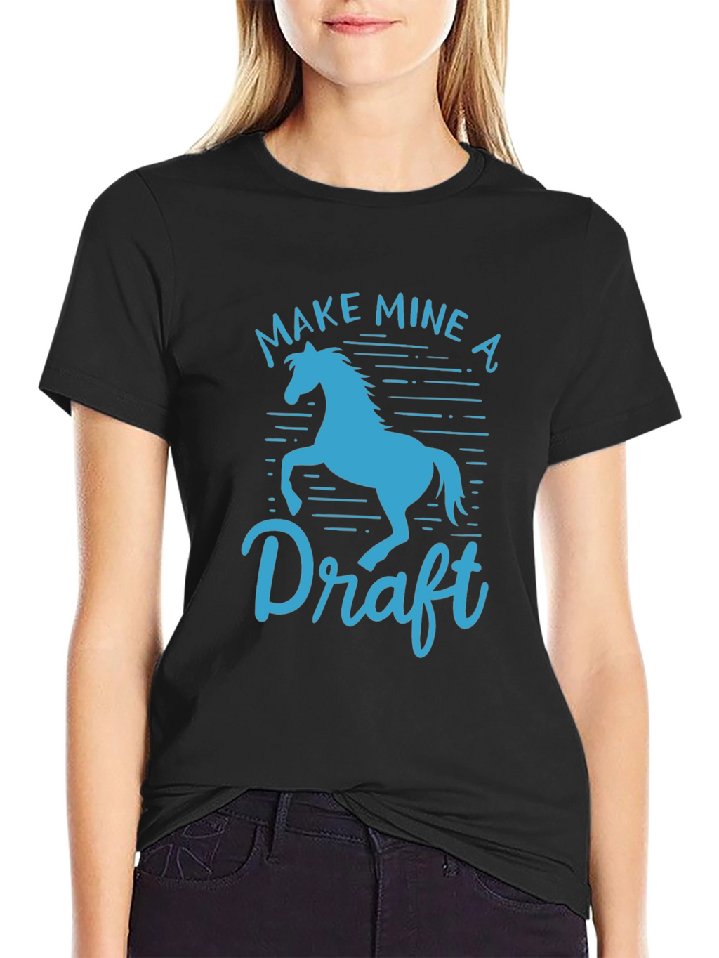 Make Mine a Draft Horse T-Shirt
