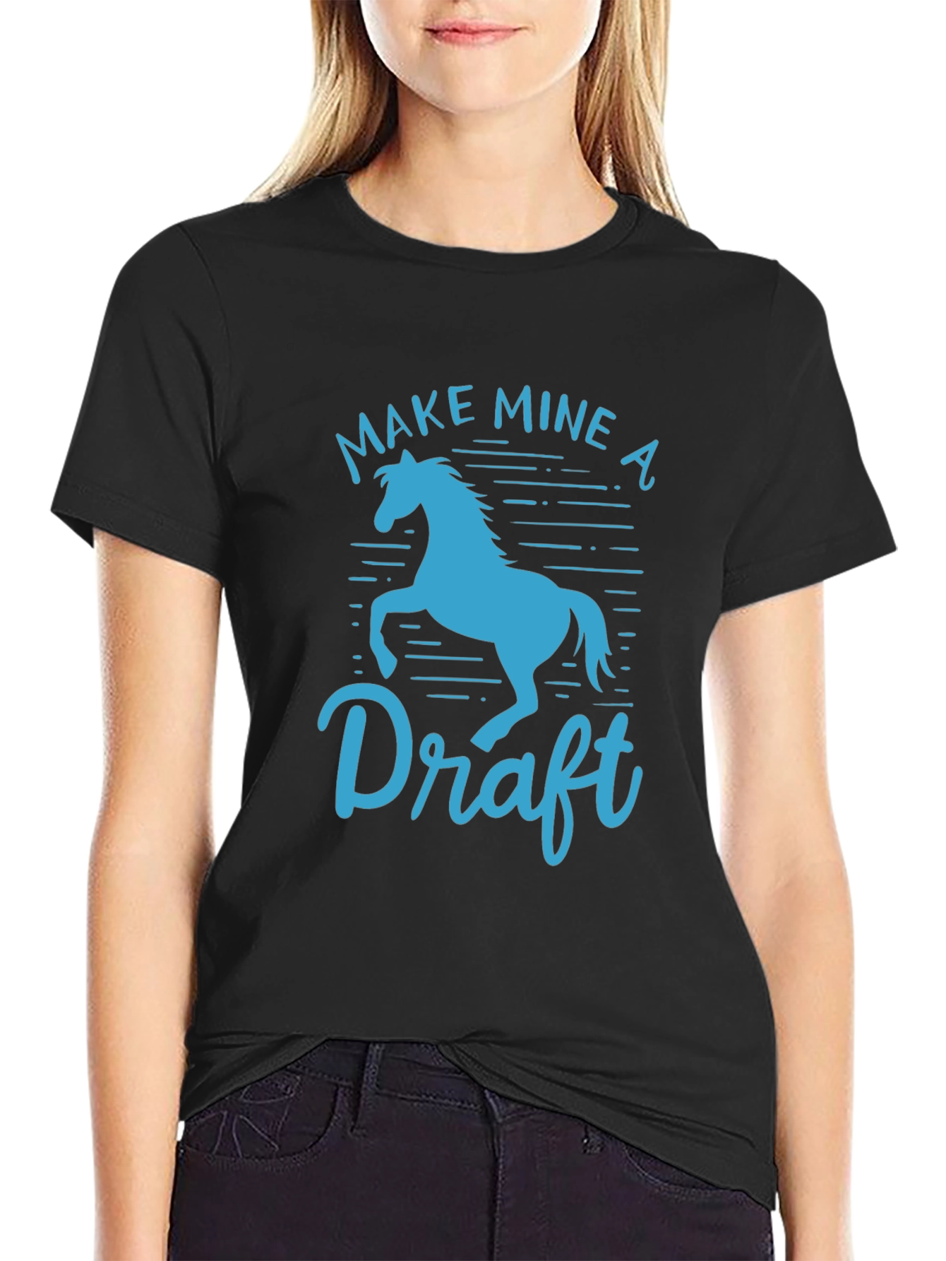 Make Mine a Draft Horse T-Shirt