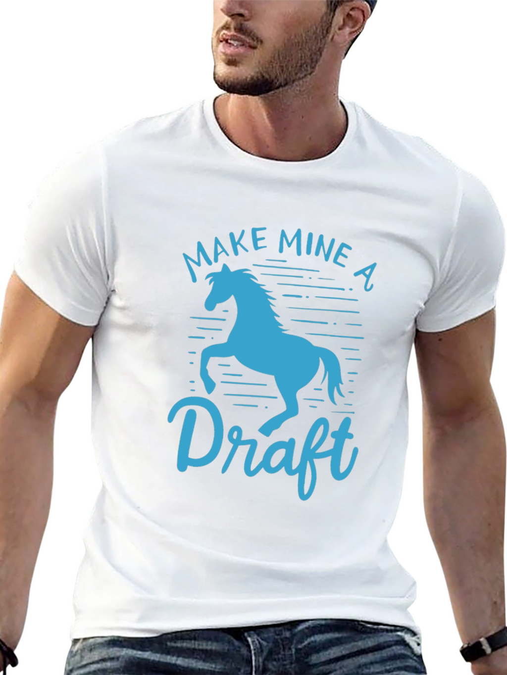 Make Mine a Draft Horse T-Shirt