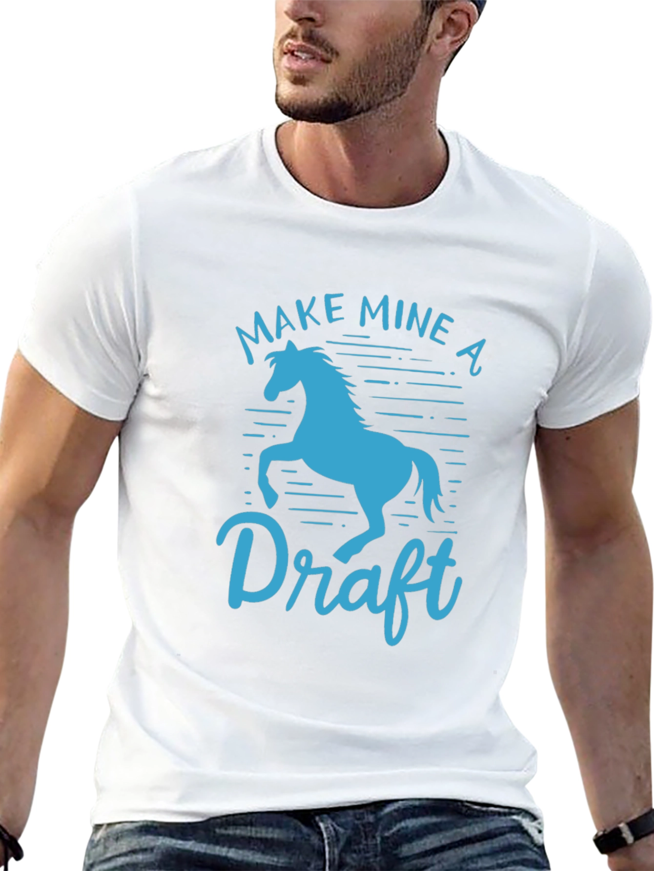 Make Mine a Draft Horse T-Shirt