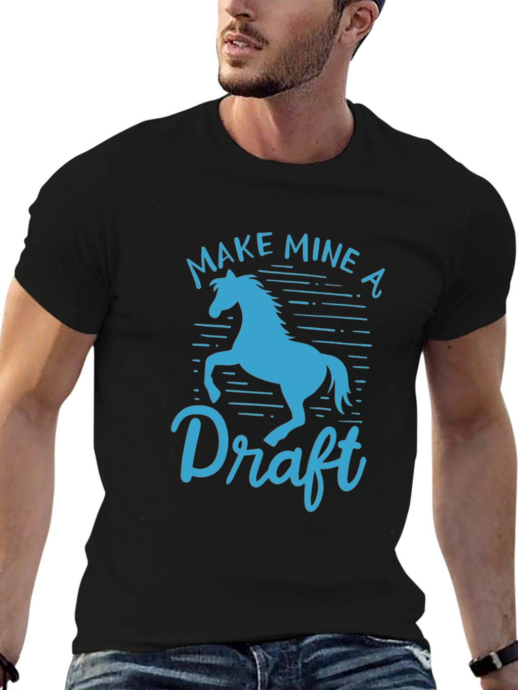 Make Mine a Draft Horse T-Shirt