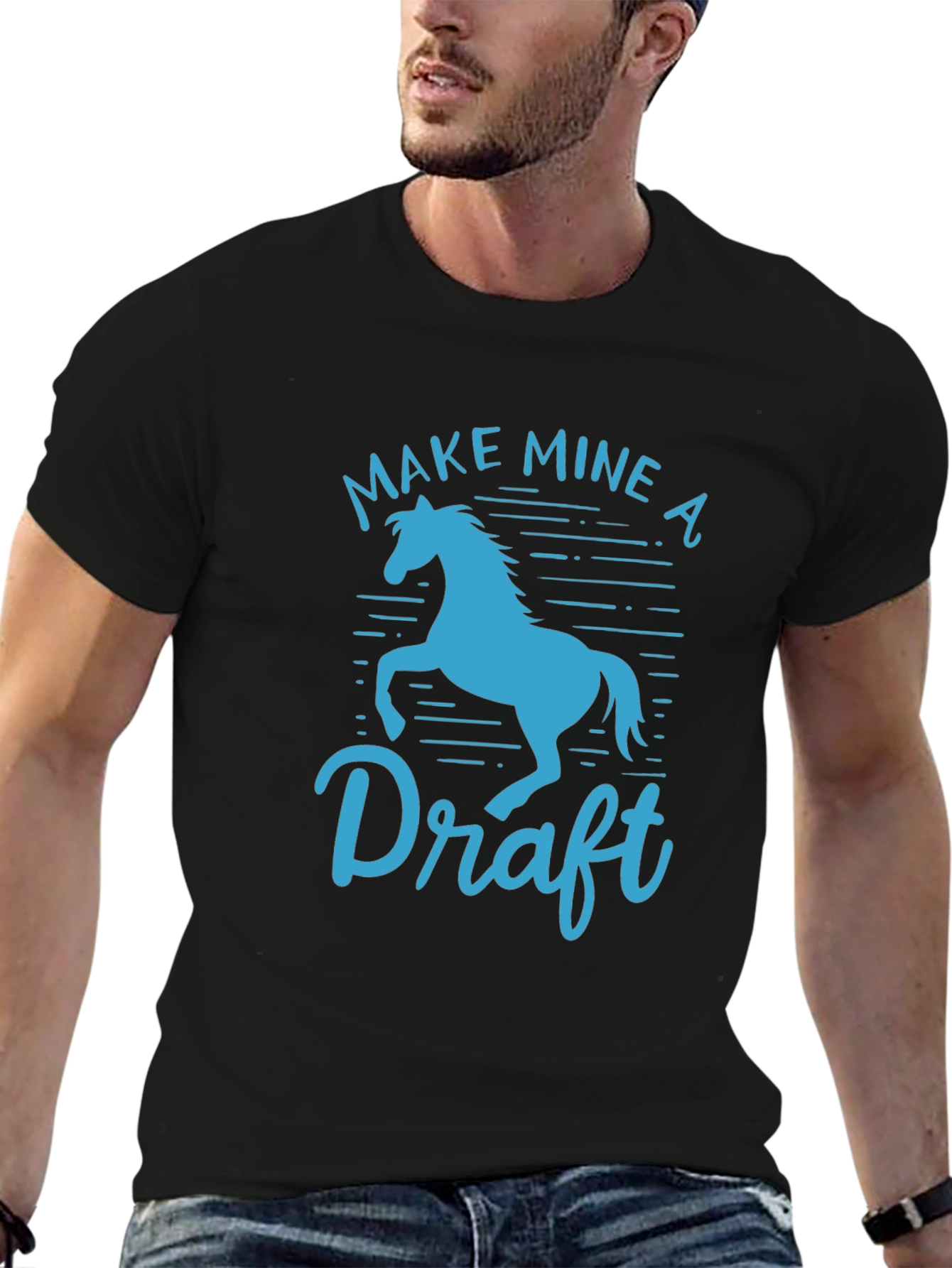 Make Mine a Draft Horse T-Shirt