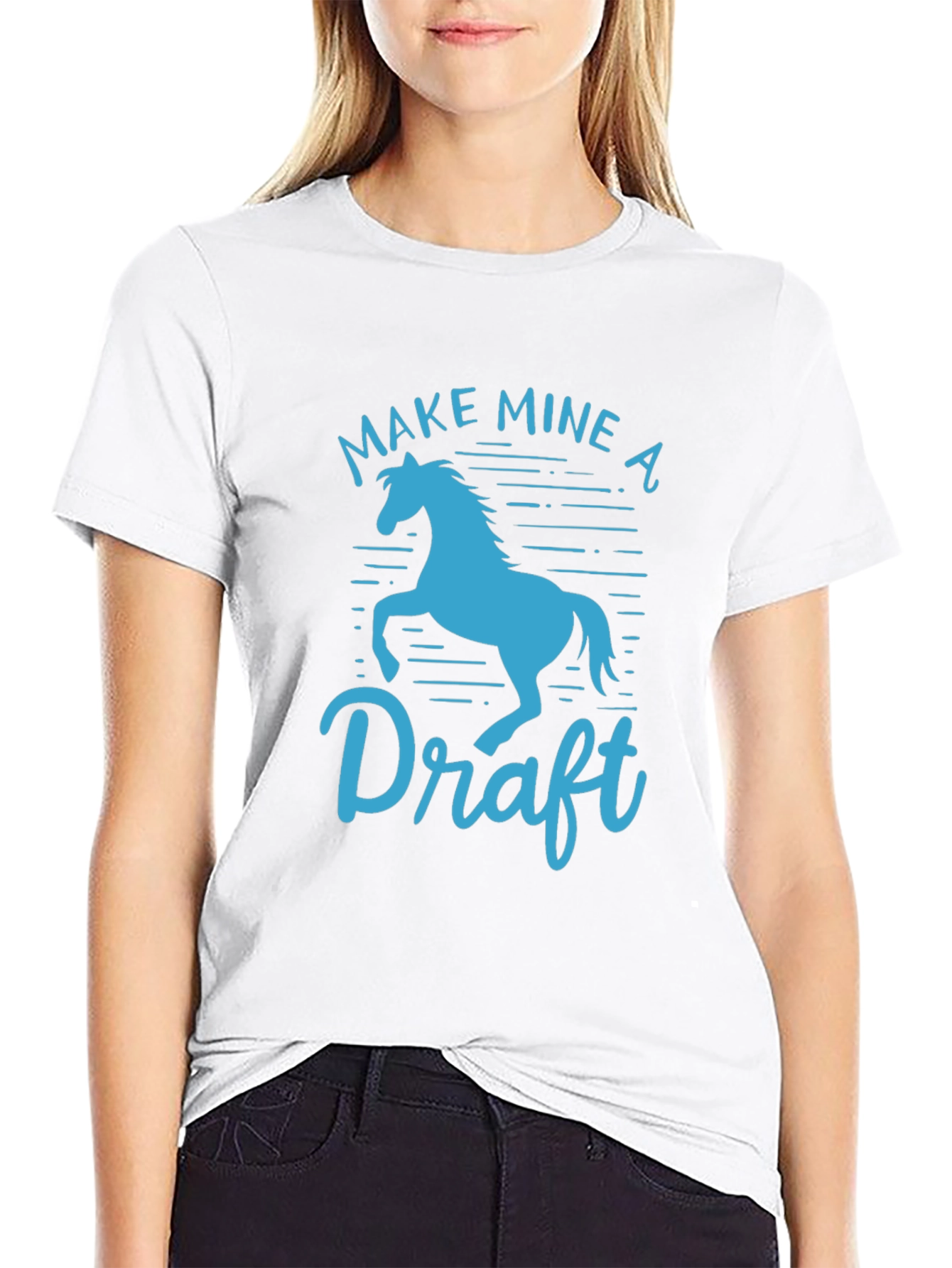 Make Mine a Draft Horse T-Shirt
