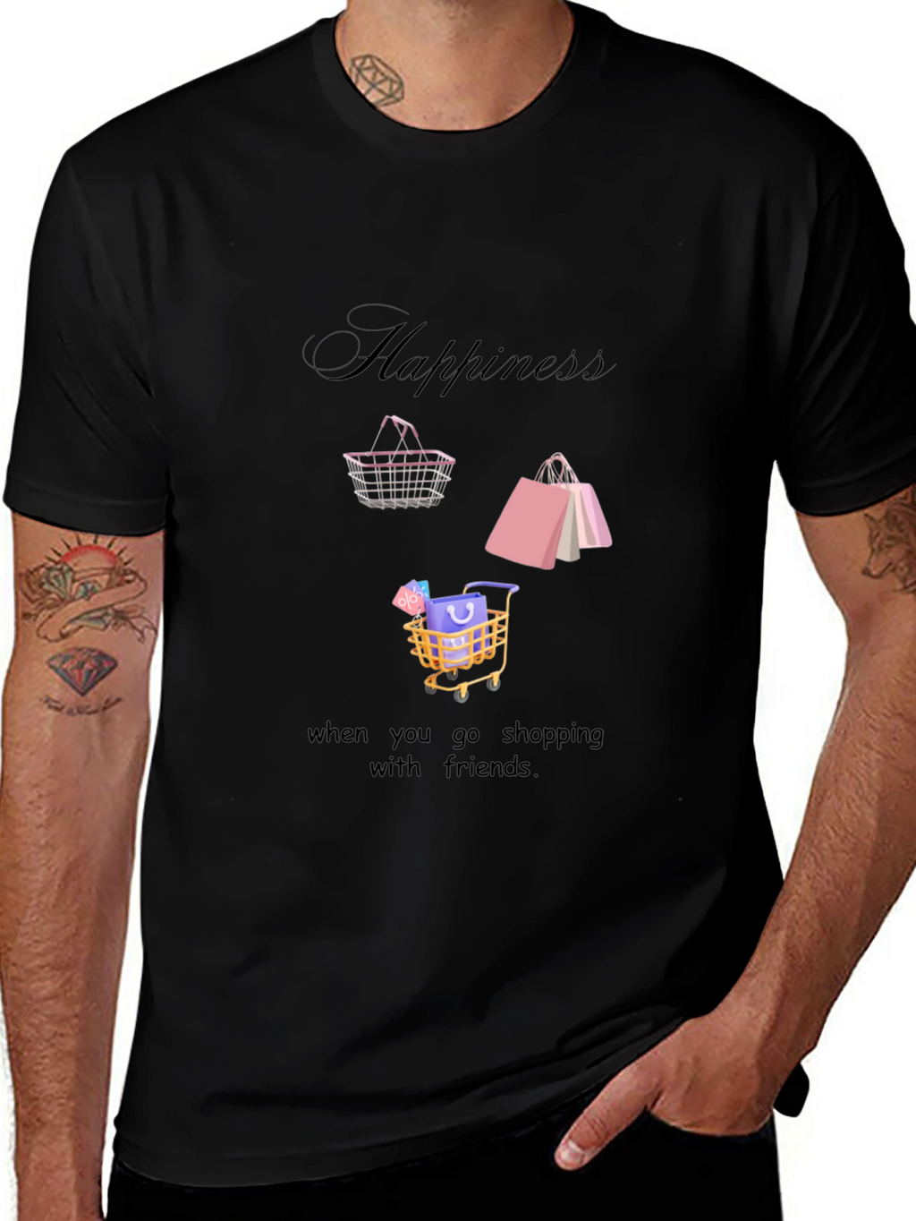 Happiness Shopping Tee