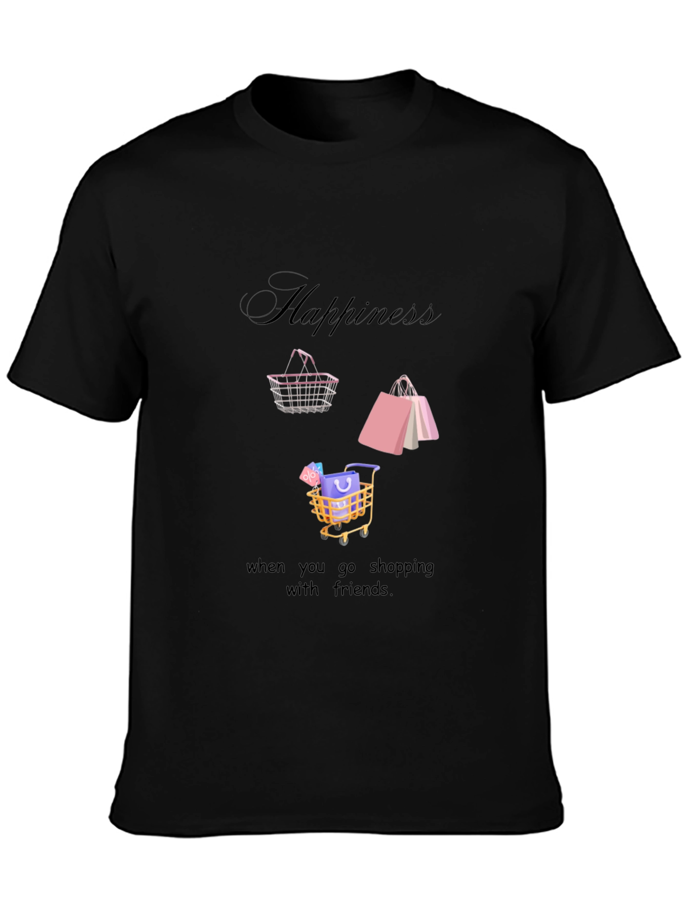 Happiness Shopping Tee
