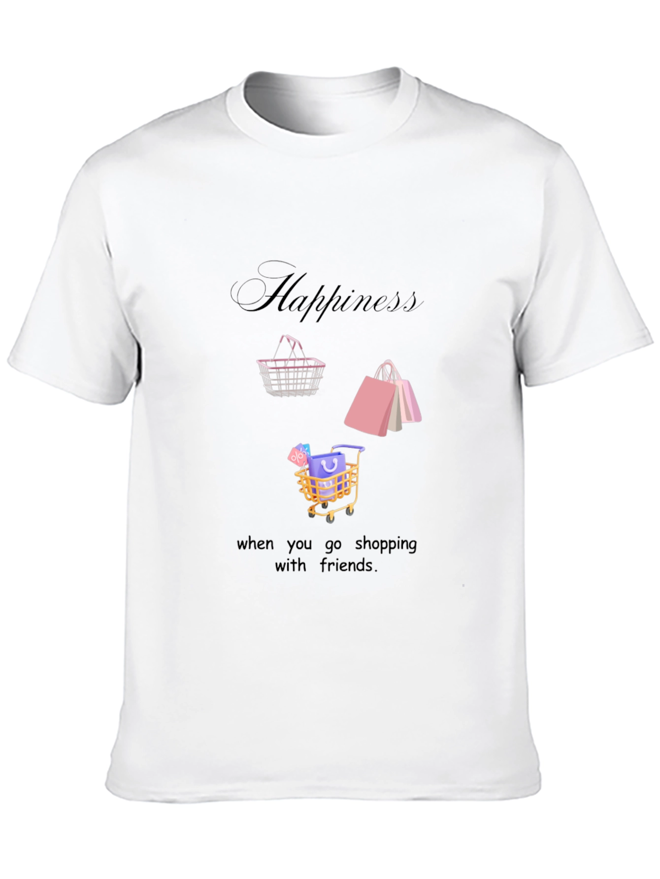 Happiness Shopping Tee