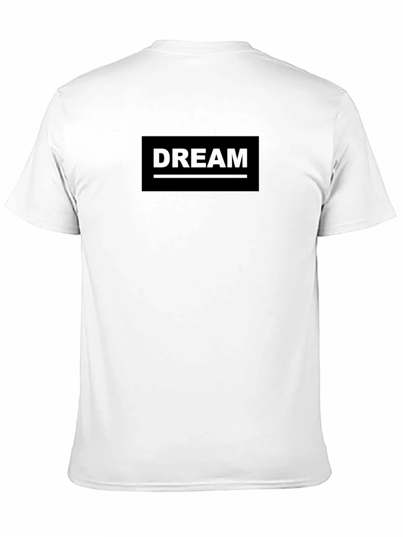 Mens DREAM Graphic Tee - Classic Black T-Shirt