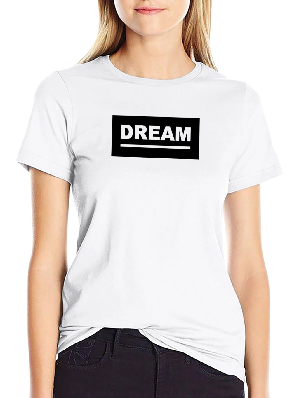 Mens DREAM Graphic Tee - Classic Black T-Shirt