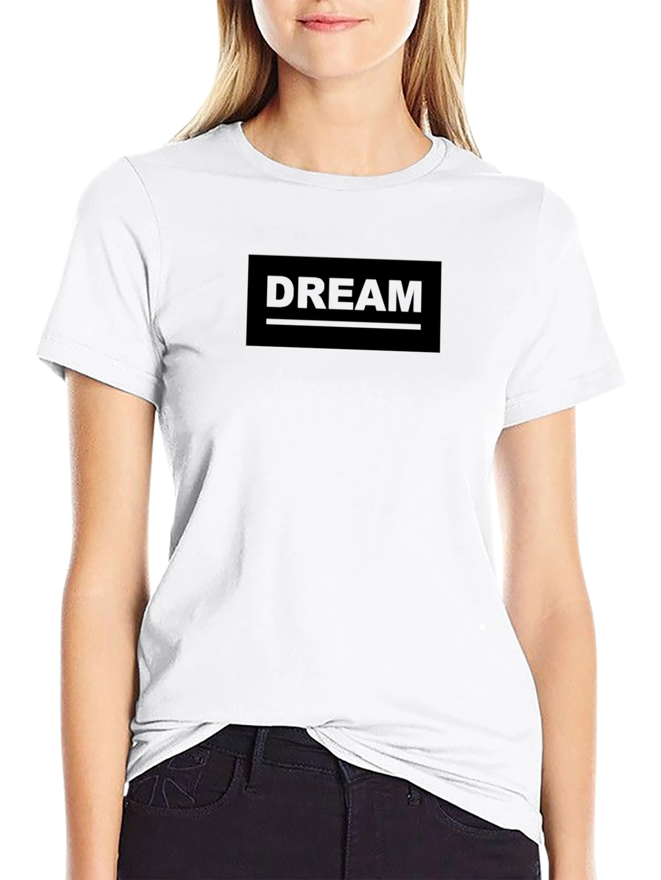 Mens DREAM Graphic Tee - Classic Black T-Shirt