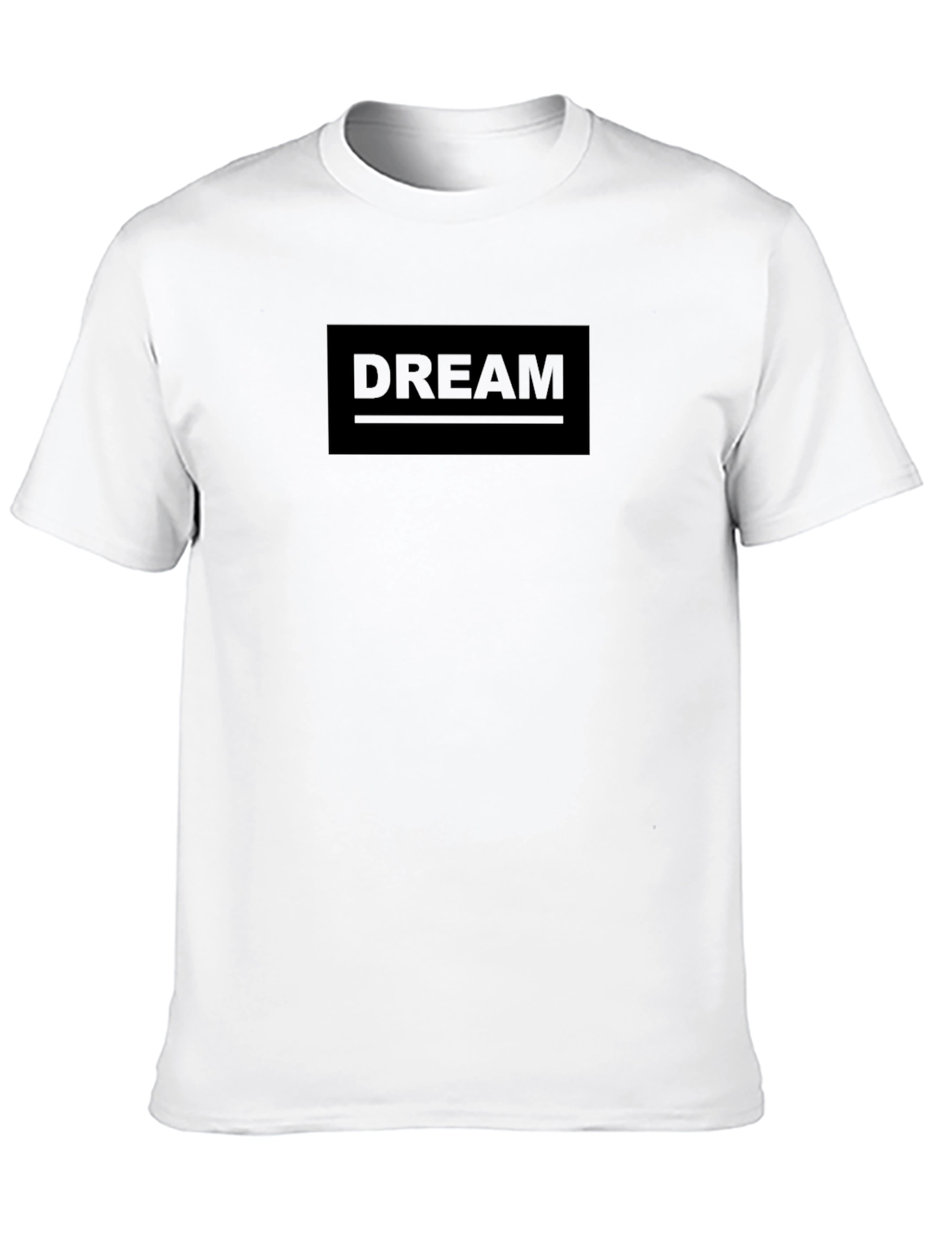 Mens DREAM Graphic Tee - Classic Black T-Shirt