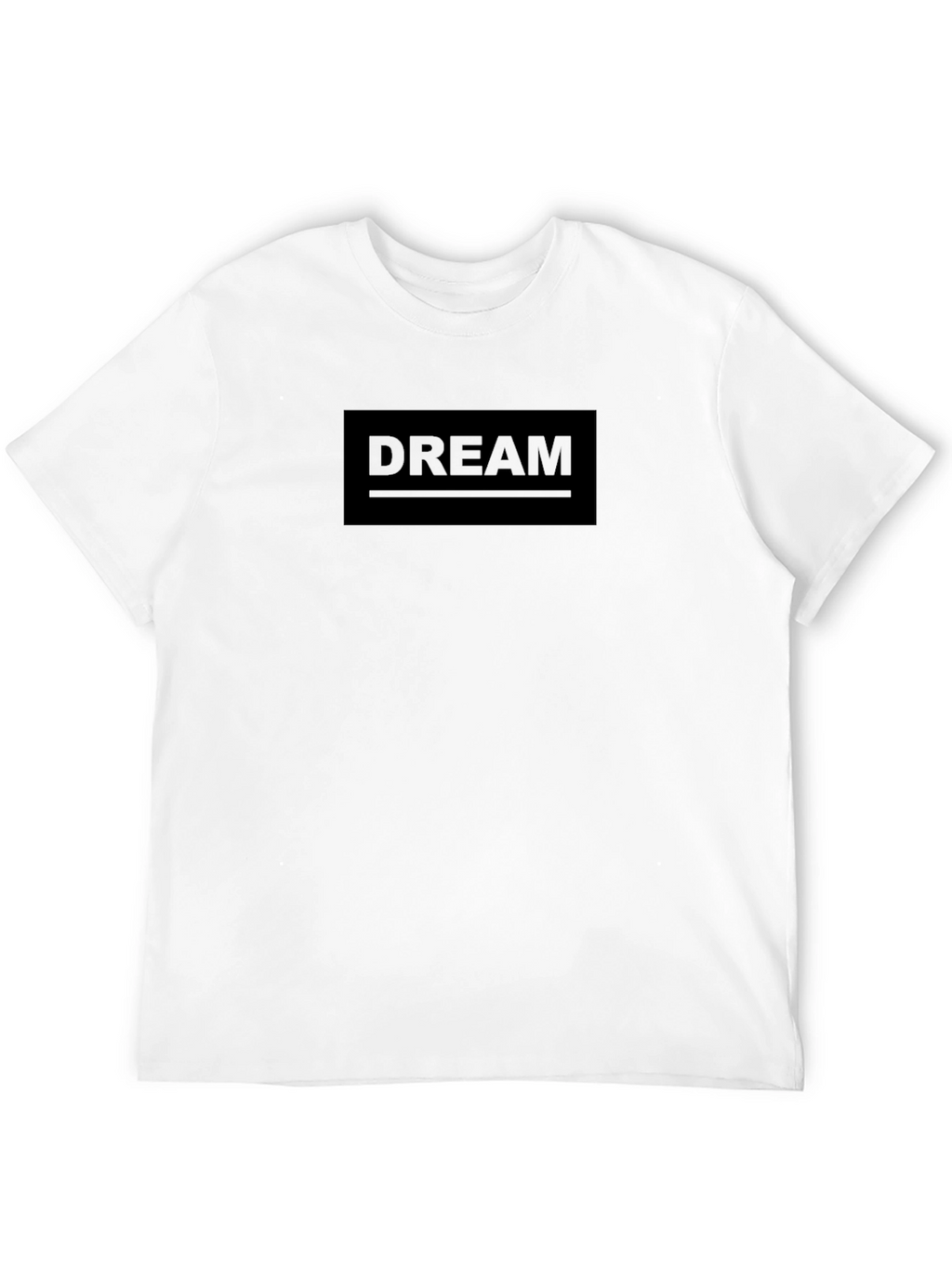Mens DREAM Graphic Tee - Classic Black T-Shirt