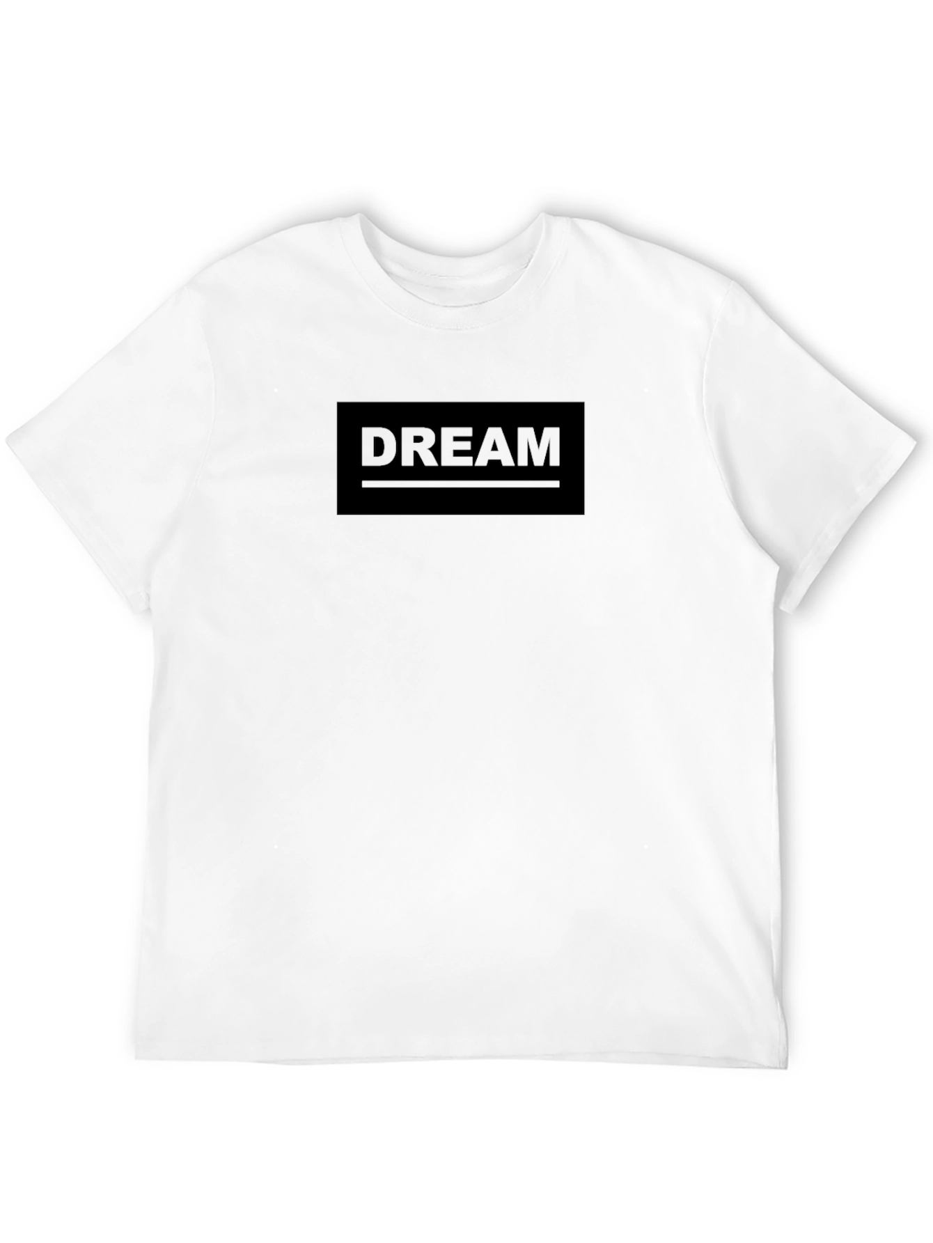 Mens DREAM Graphic Tee - Classic Black T-Shirt