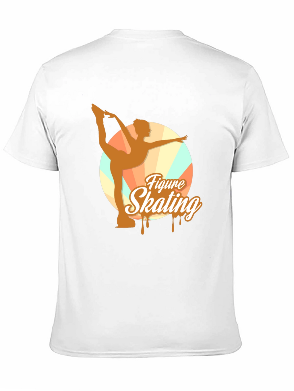 Figure Skating Graphic Tee - Black Unisex T-Shirt