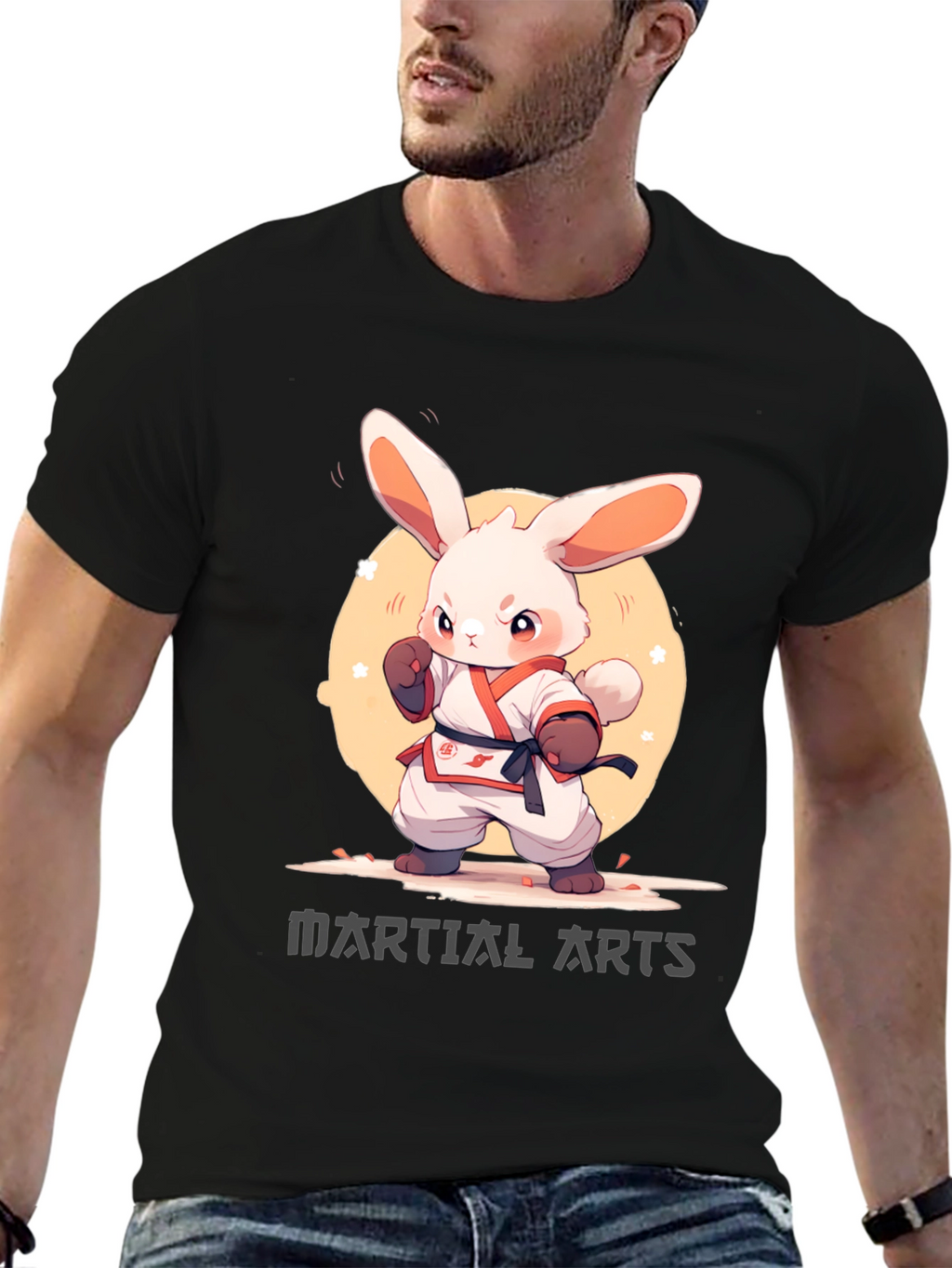 Martial Arts Rabbit T-Shirt