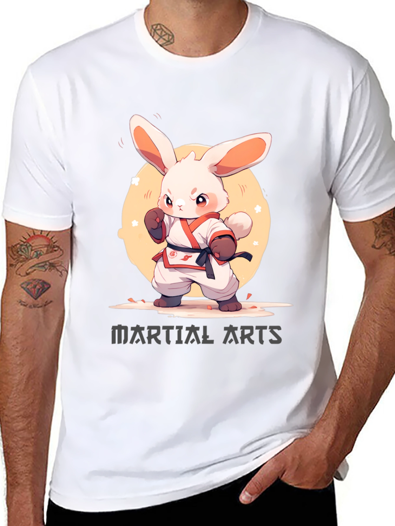 Martial Arts Rabbit T-Shirt