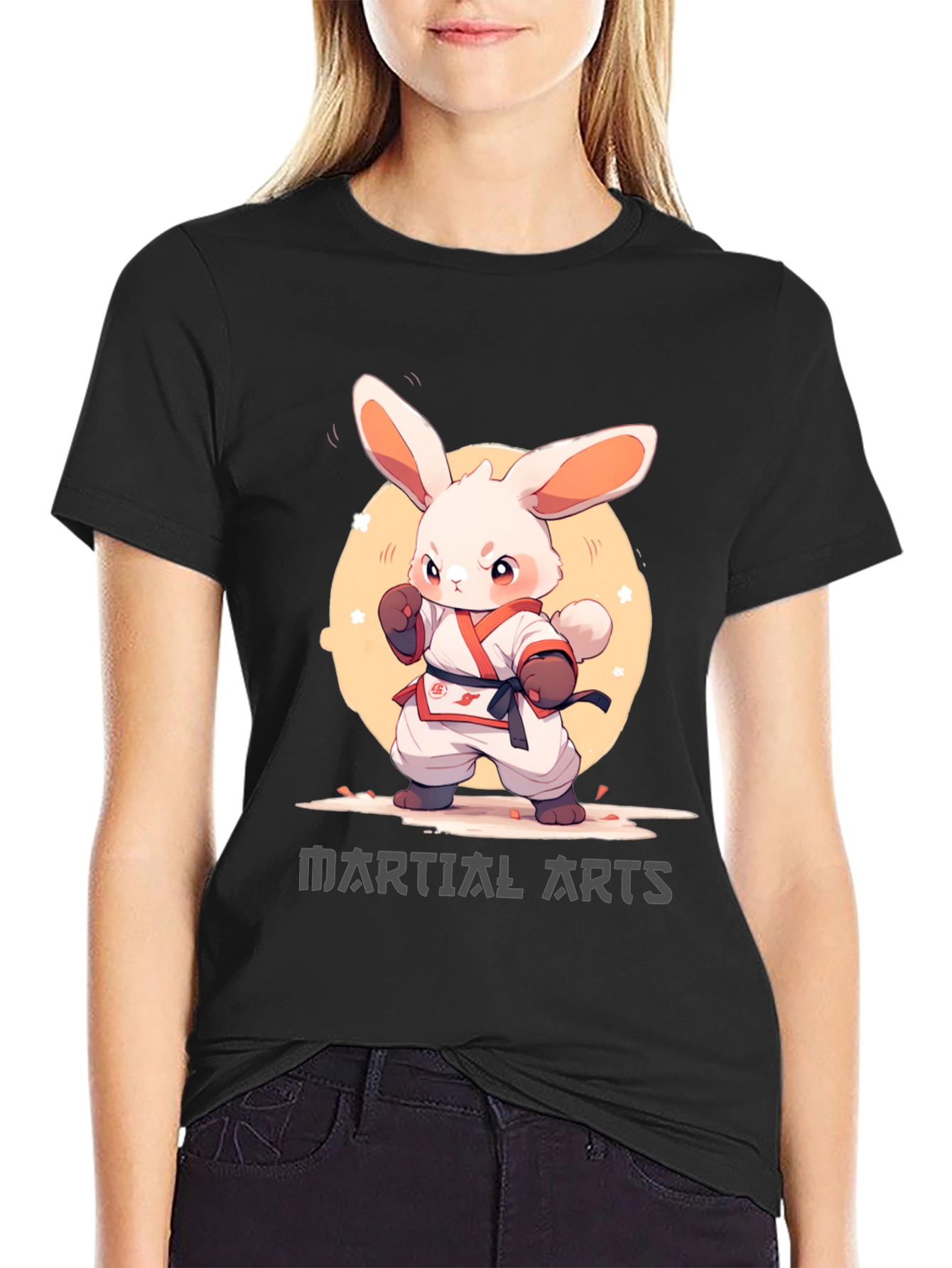 Martial Arts Rabbit T-Shirt