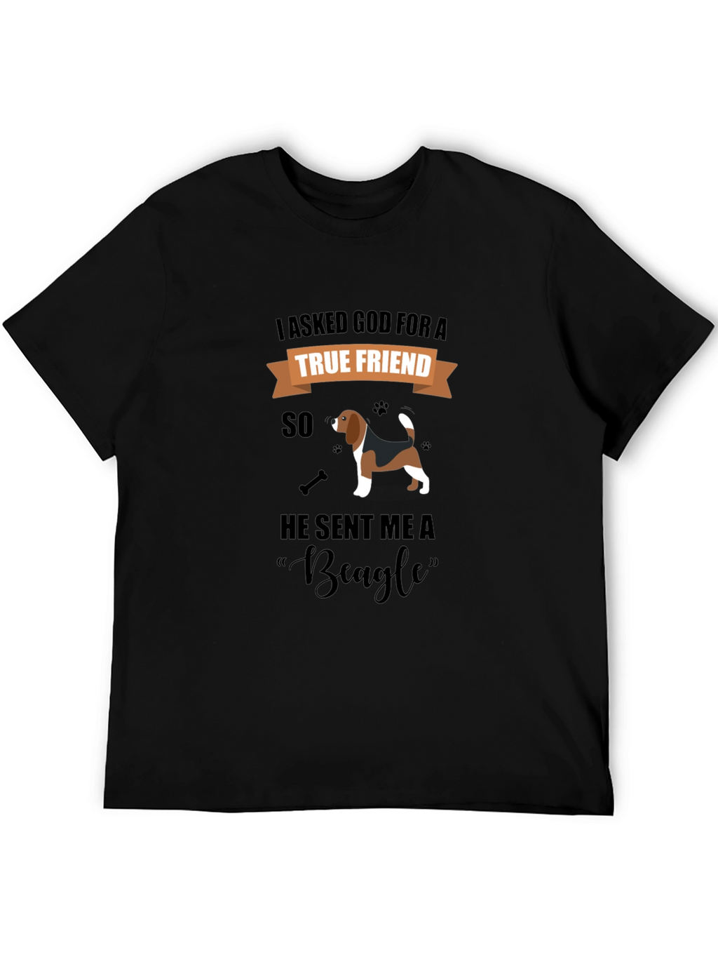 True Friend Beagle Dog T-Shirt
