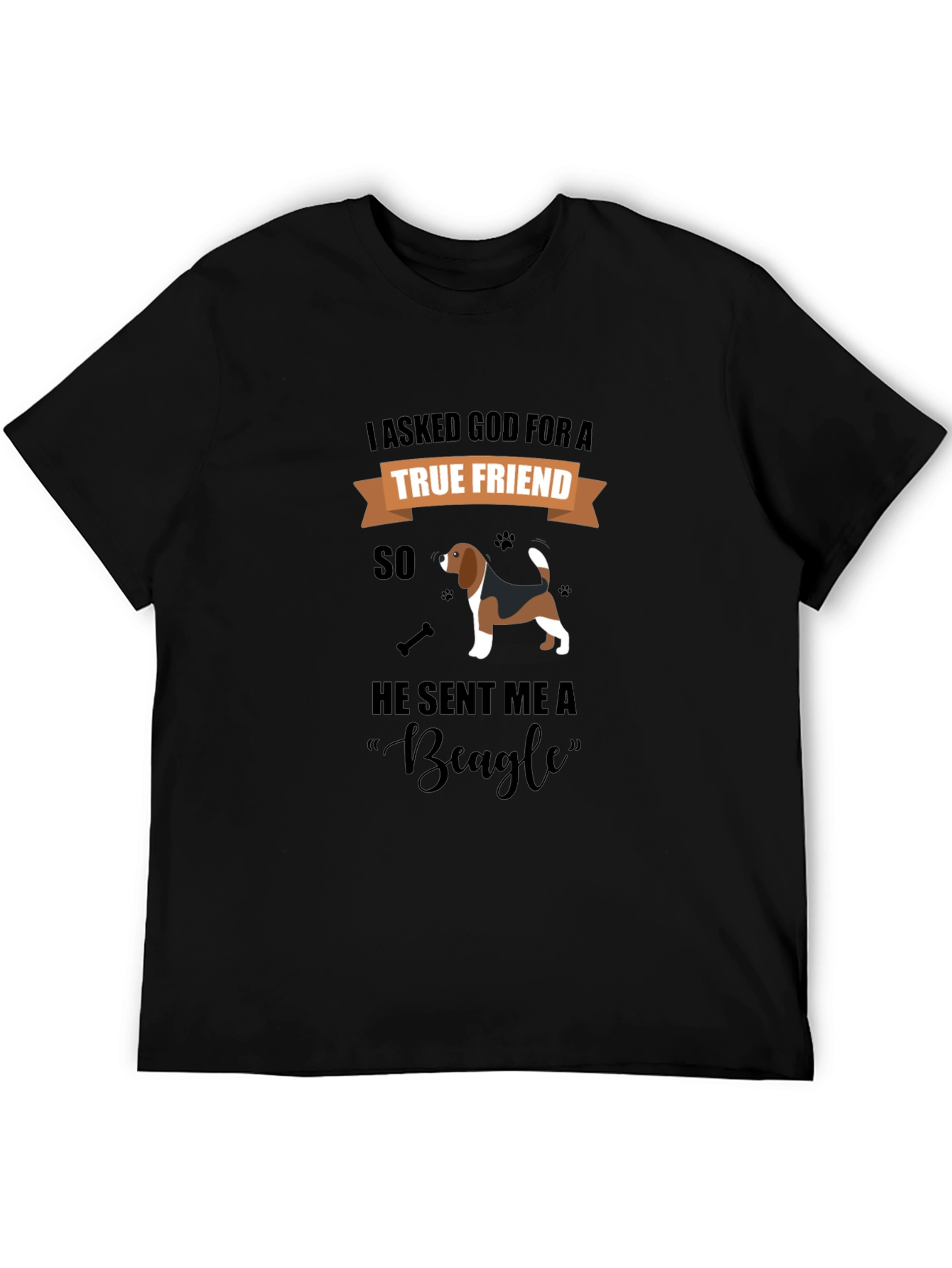 True Friend Beagle Dog T-Shirt
