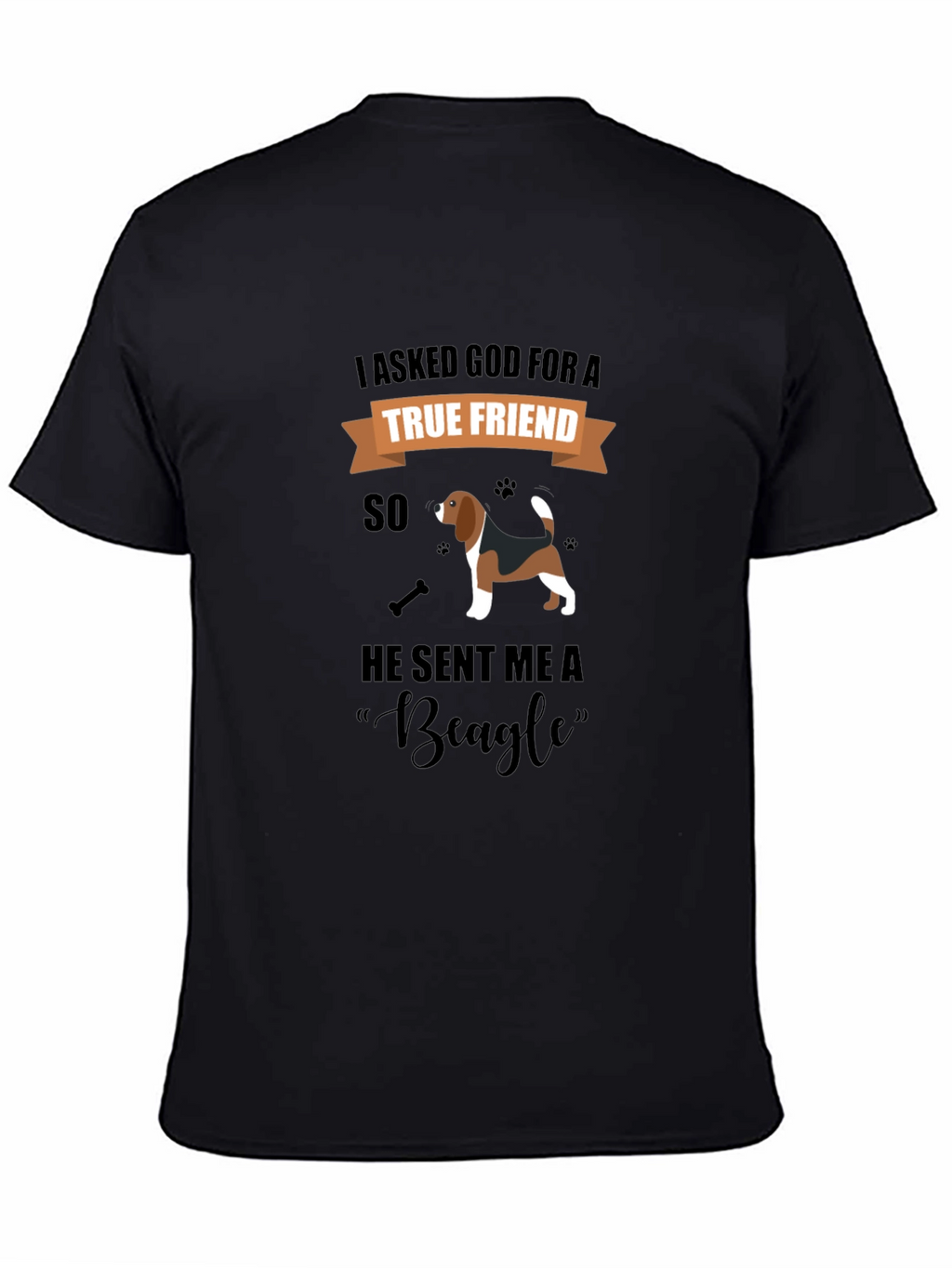 True Friend Beagle Dog T-Shirt