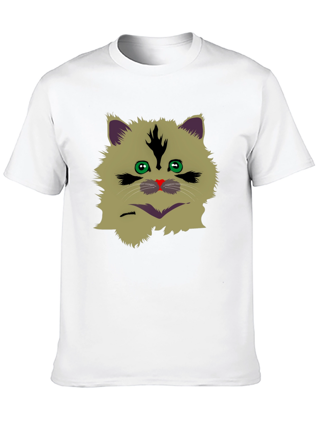 Funny Cat Graphic T-Shirt