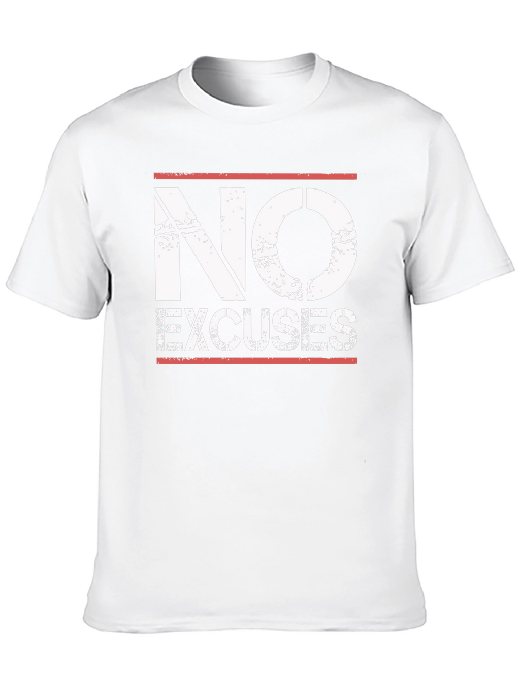 No Excuses Graphic T-Shirt - Black