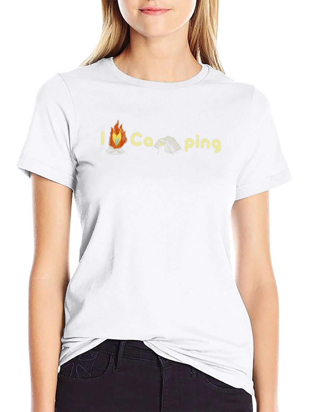 I Love Camping Graphic T-Shirt