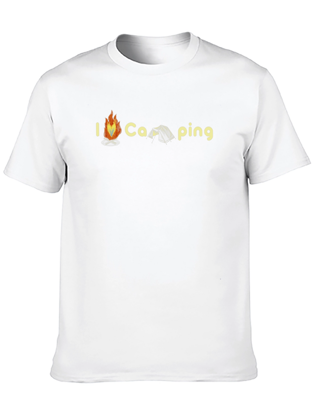 I Love Camping Graphic T-Shirt