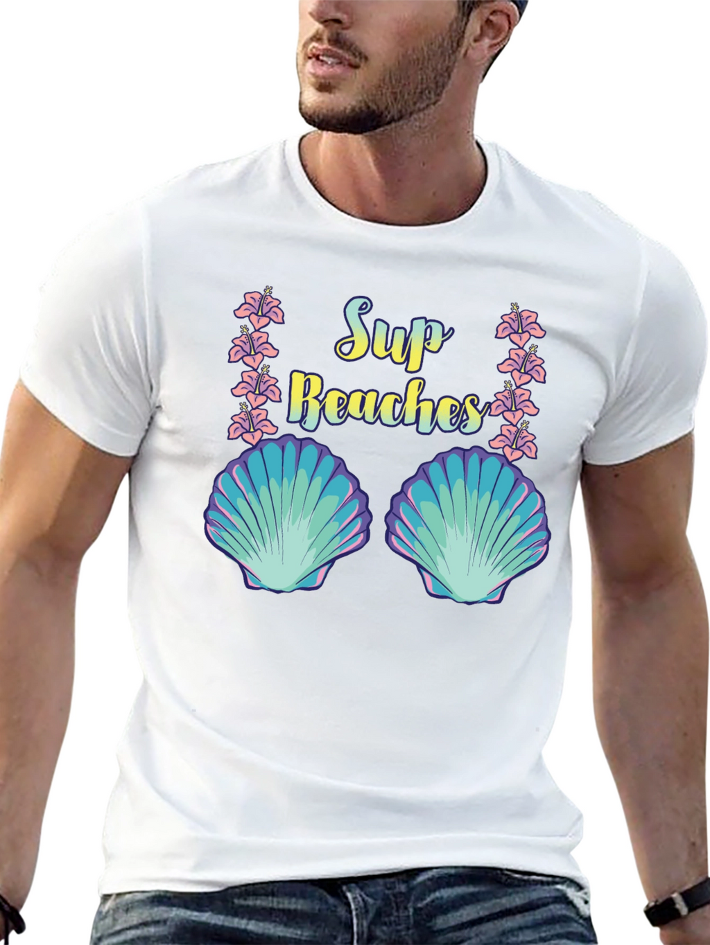 Sup Beaches Seashell T-Shirt