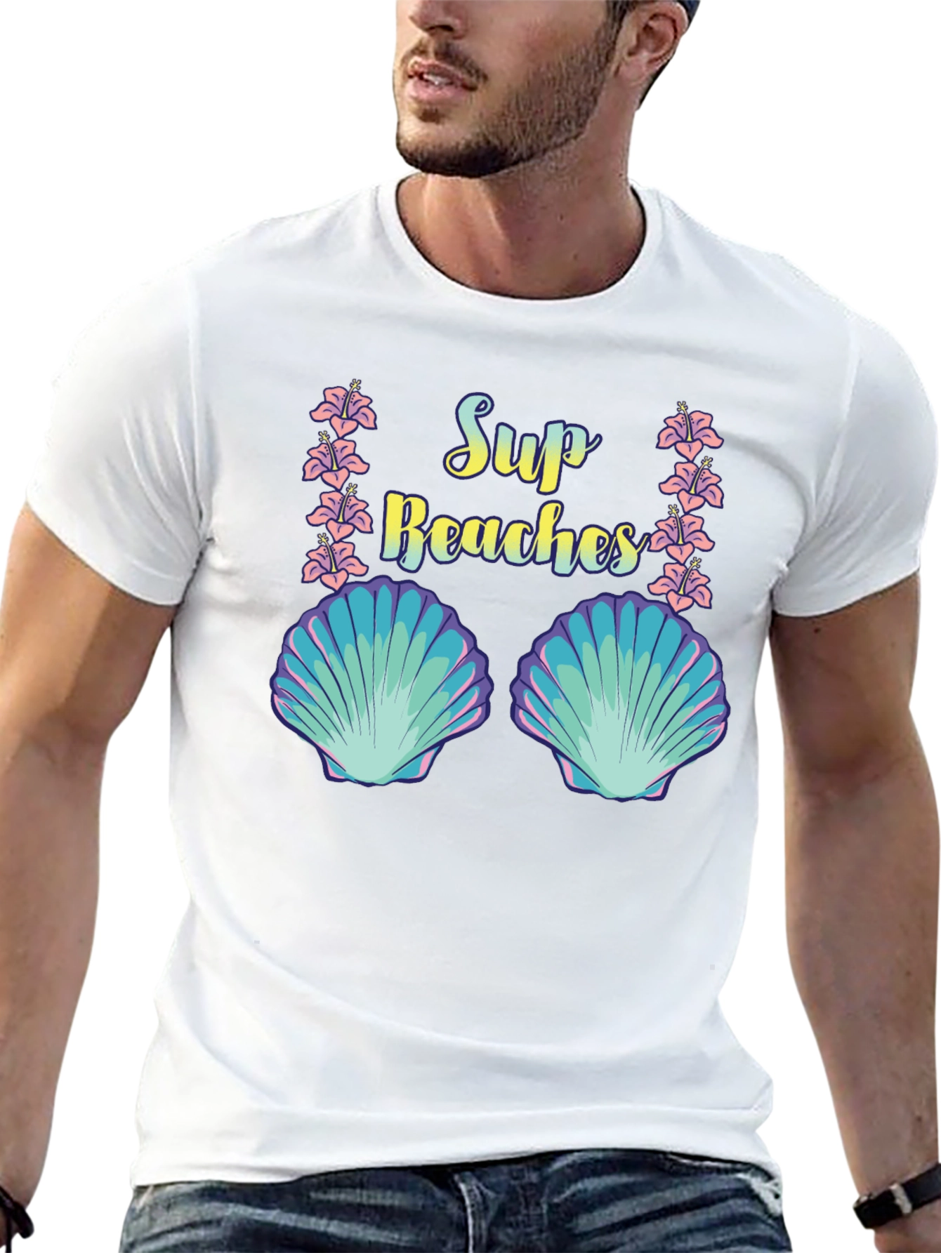 Sup Beaches Seashell T-Shirt