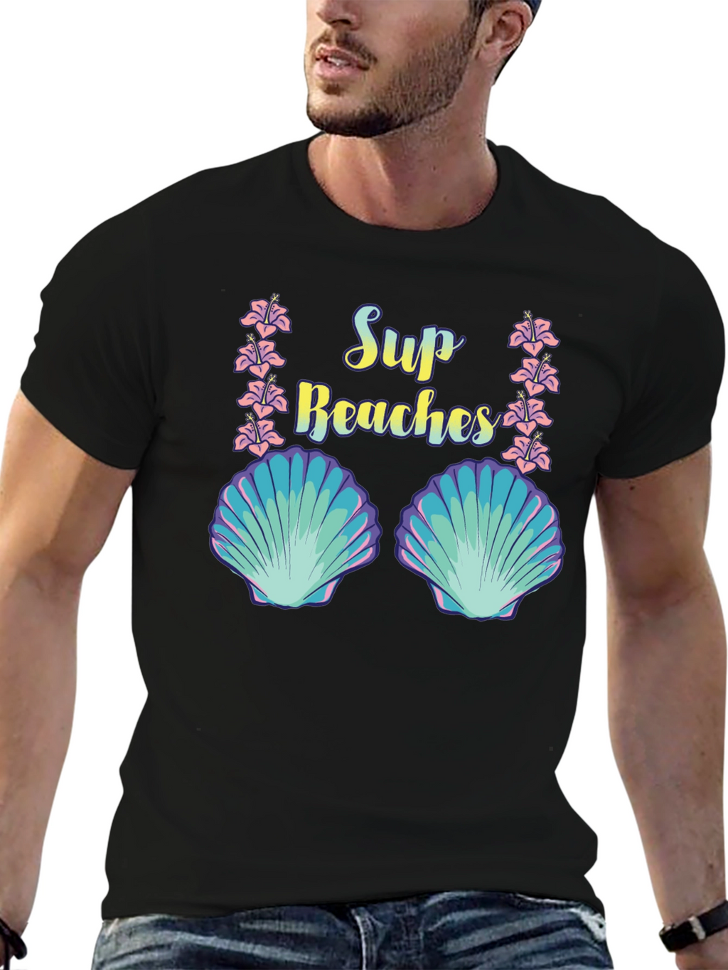 Sup Beaches Seashell T-Shirt