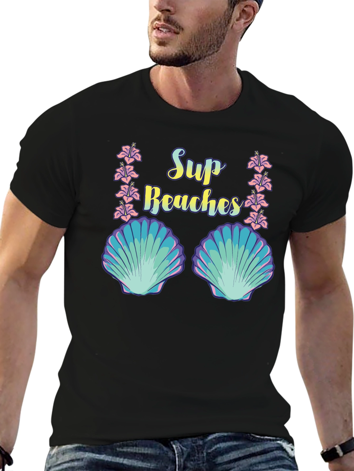 Sup Beaches Seashell T-Shirt