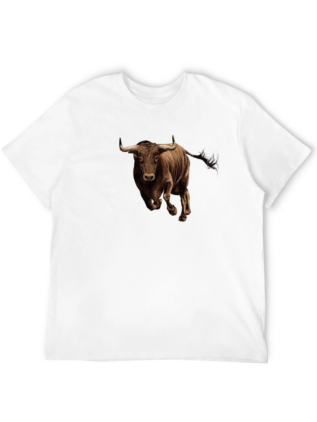 Bold Bull Graphic T-Shirt - Black