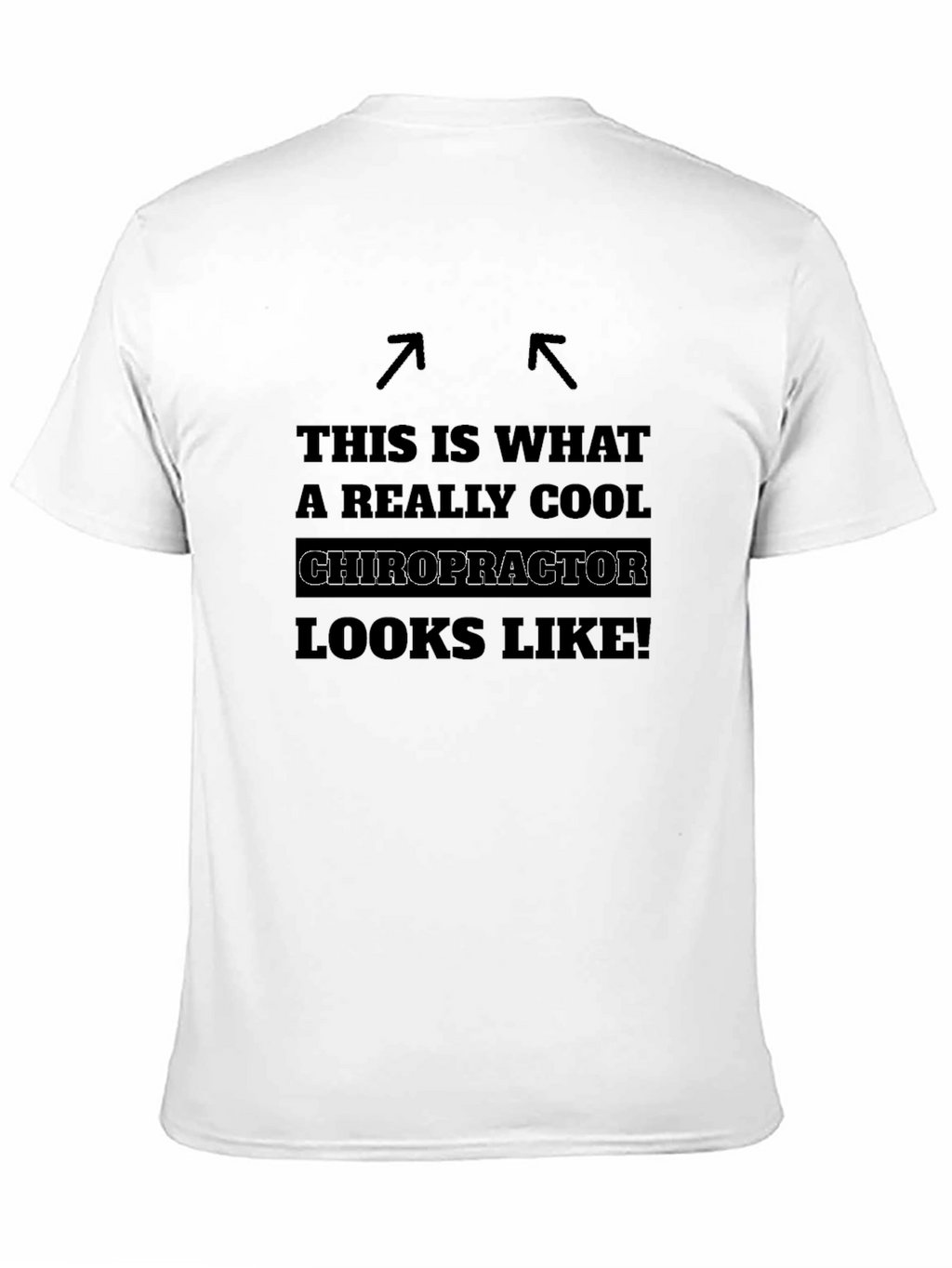 Cool Chiropractor T-Shirt - Black