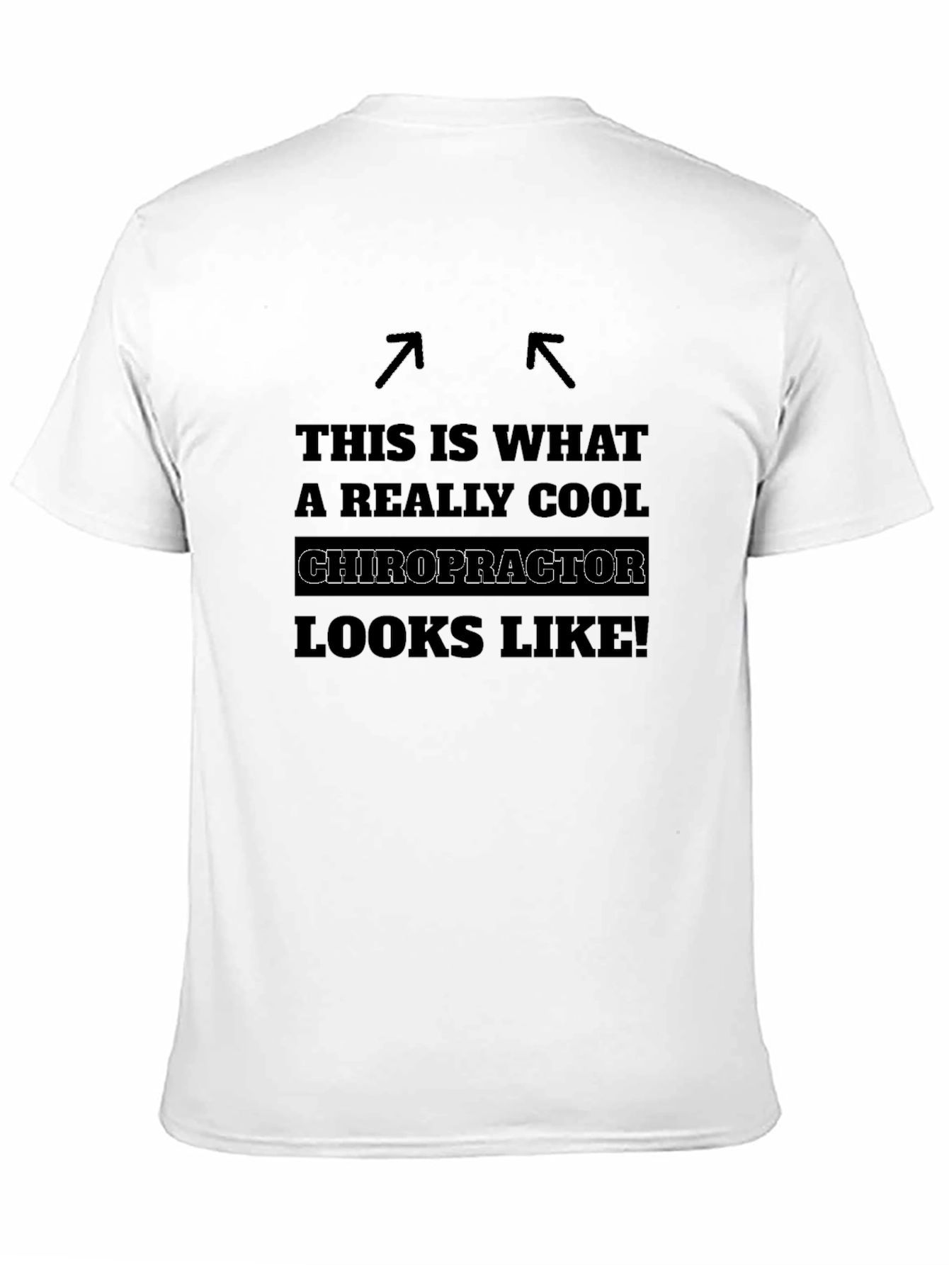 Cool Chiropractor T-Shirt - Black