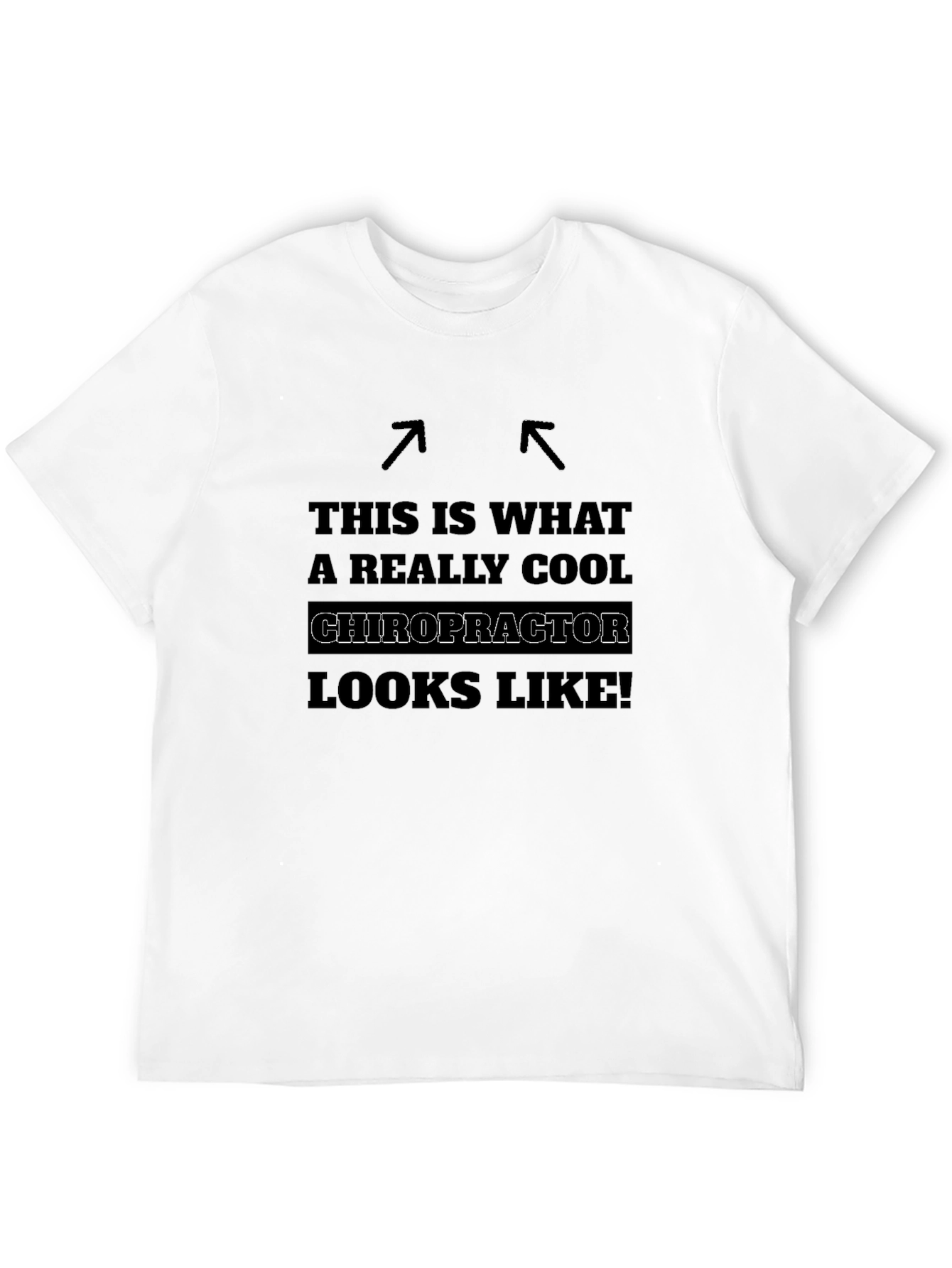 Cool Chiropractor T-Shirt - Black