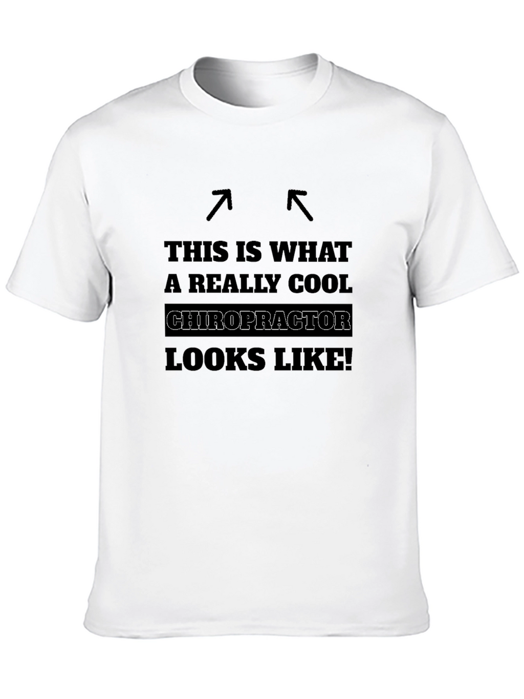 Cool Chiropractor T-Shirt - Black