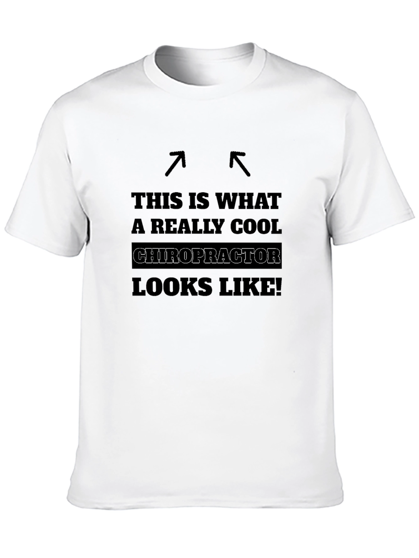 Cool Chiropractor T-Shirt - Black