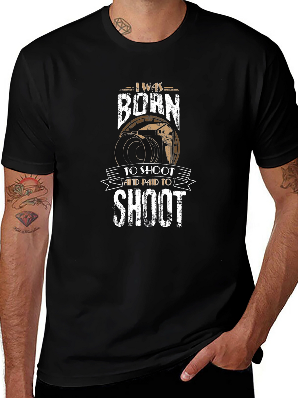 Born to Shoot T-Shirt - Photography Lover