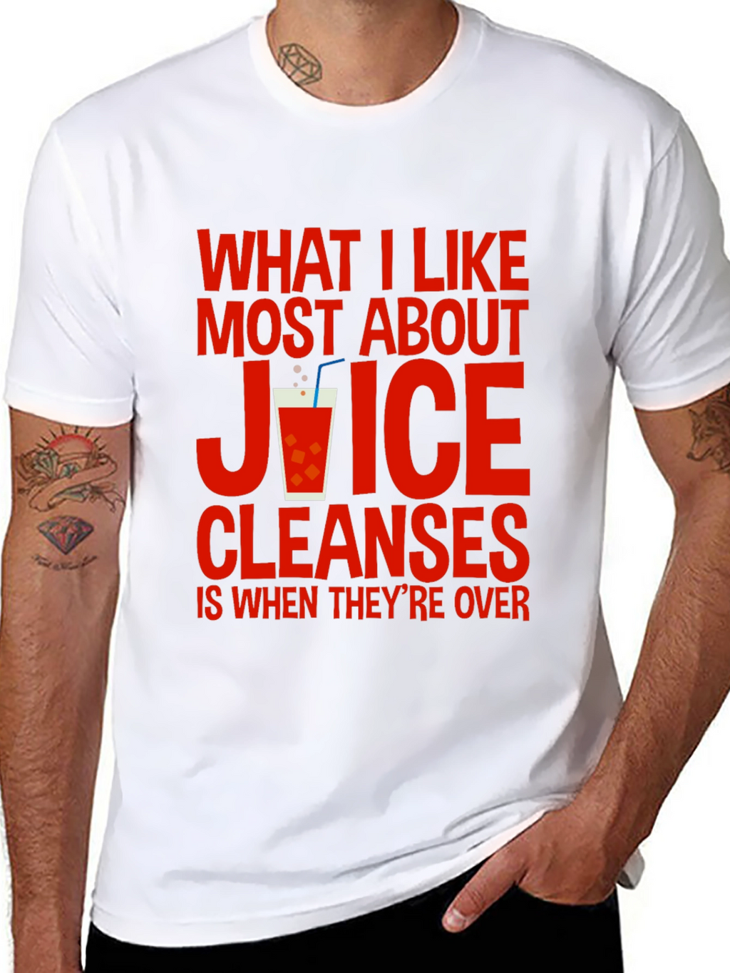 Juice Cleanse T-Shirt - Humorous Detox Tee