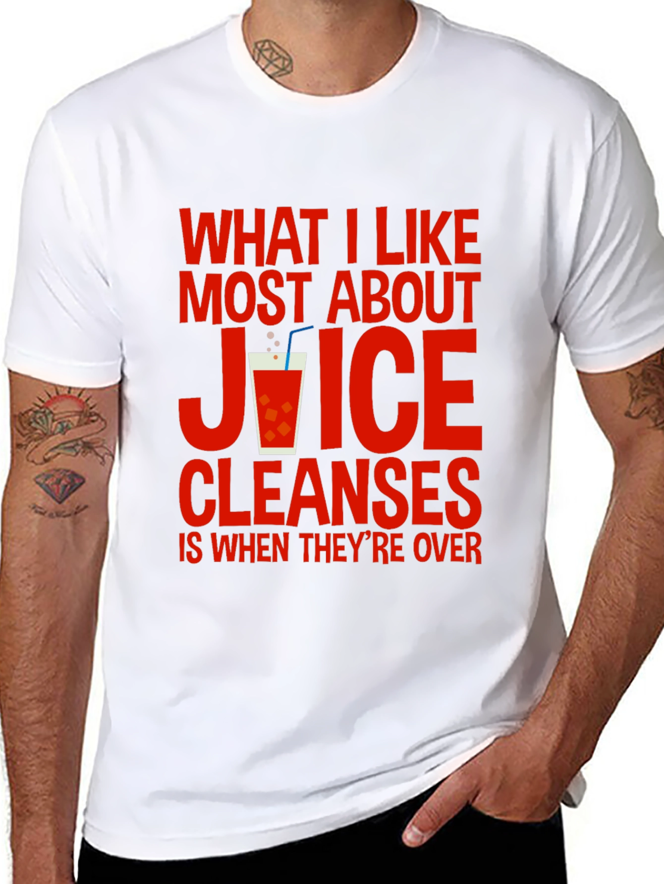 Juice Cleanse T-Shirt - Humorous Detox Tee