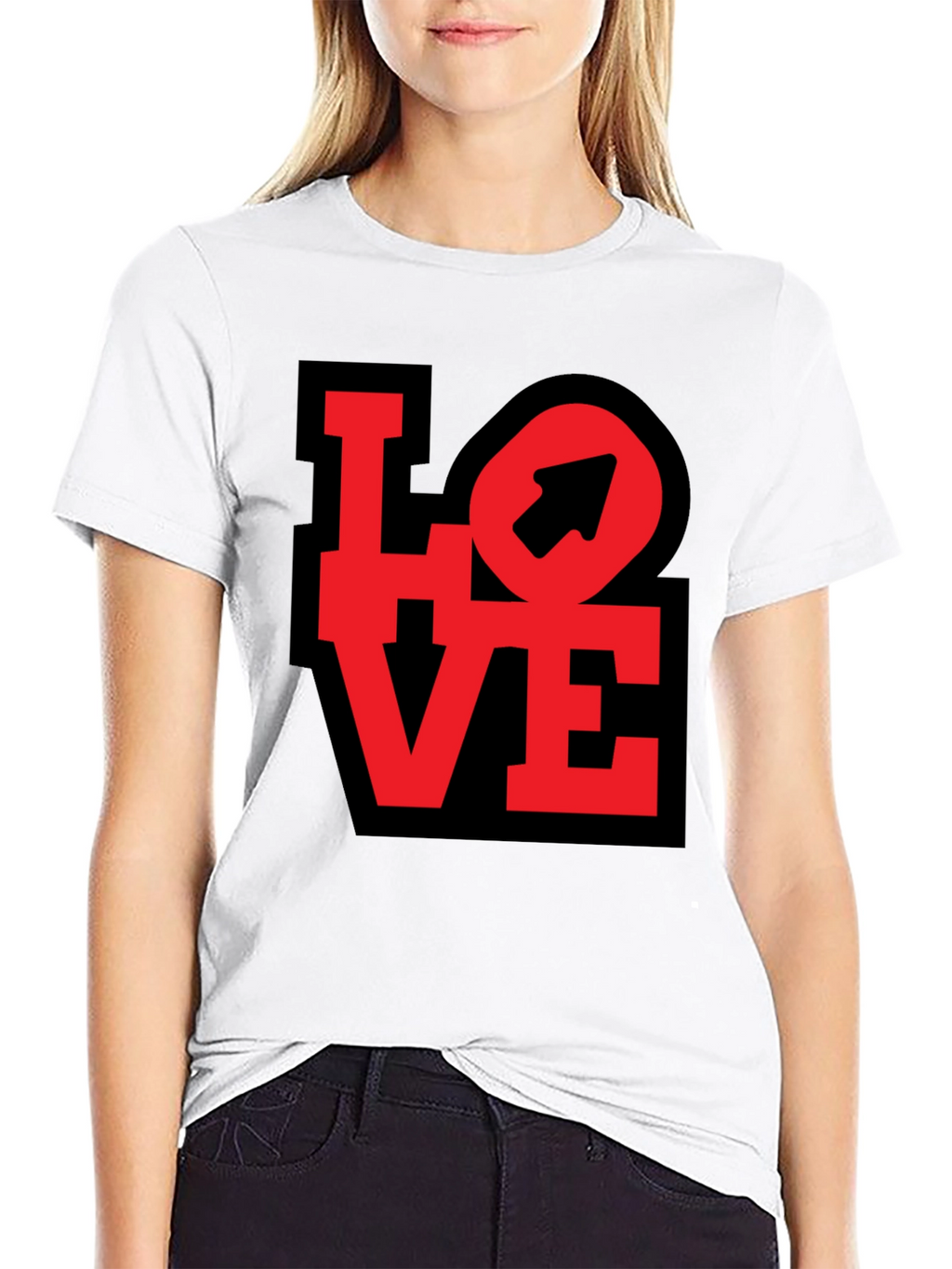 Love Arrow Graphic Tee - Unisex Casual Shirt