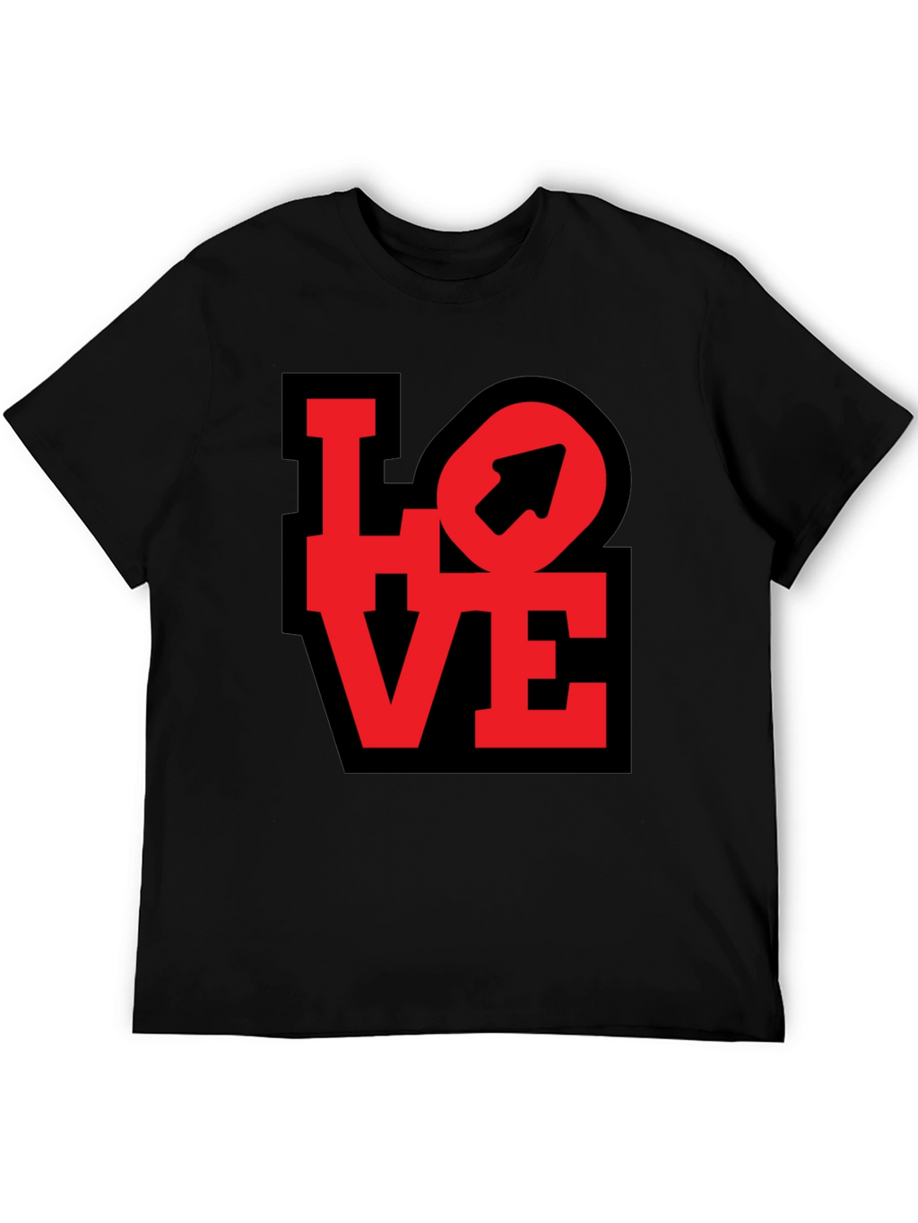 Love Arrow Graphic Tee - Unisex Casual Shirt